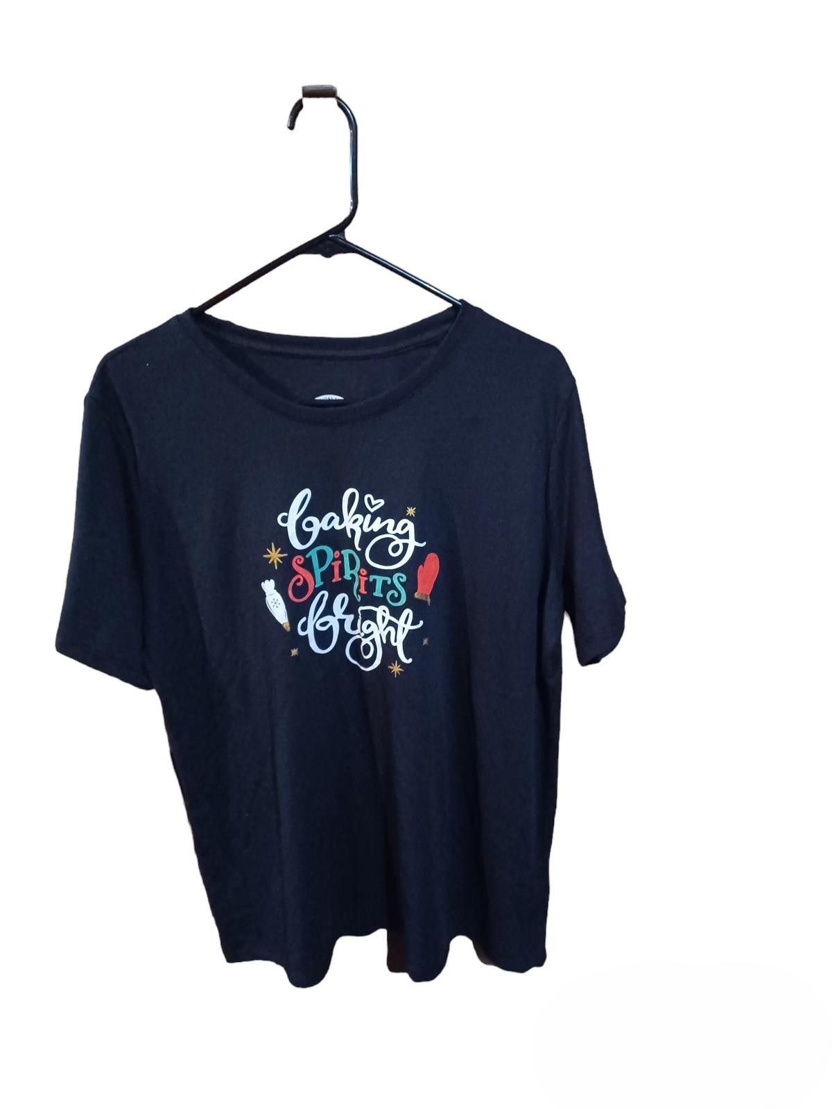 Other Black Graphic Print Short Sleeve T-Shirt Size 3XL / US 20-22 - 1 Thumbnail