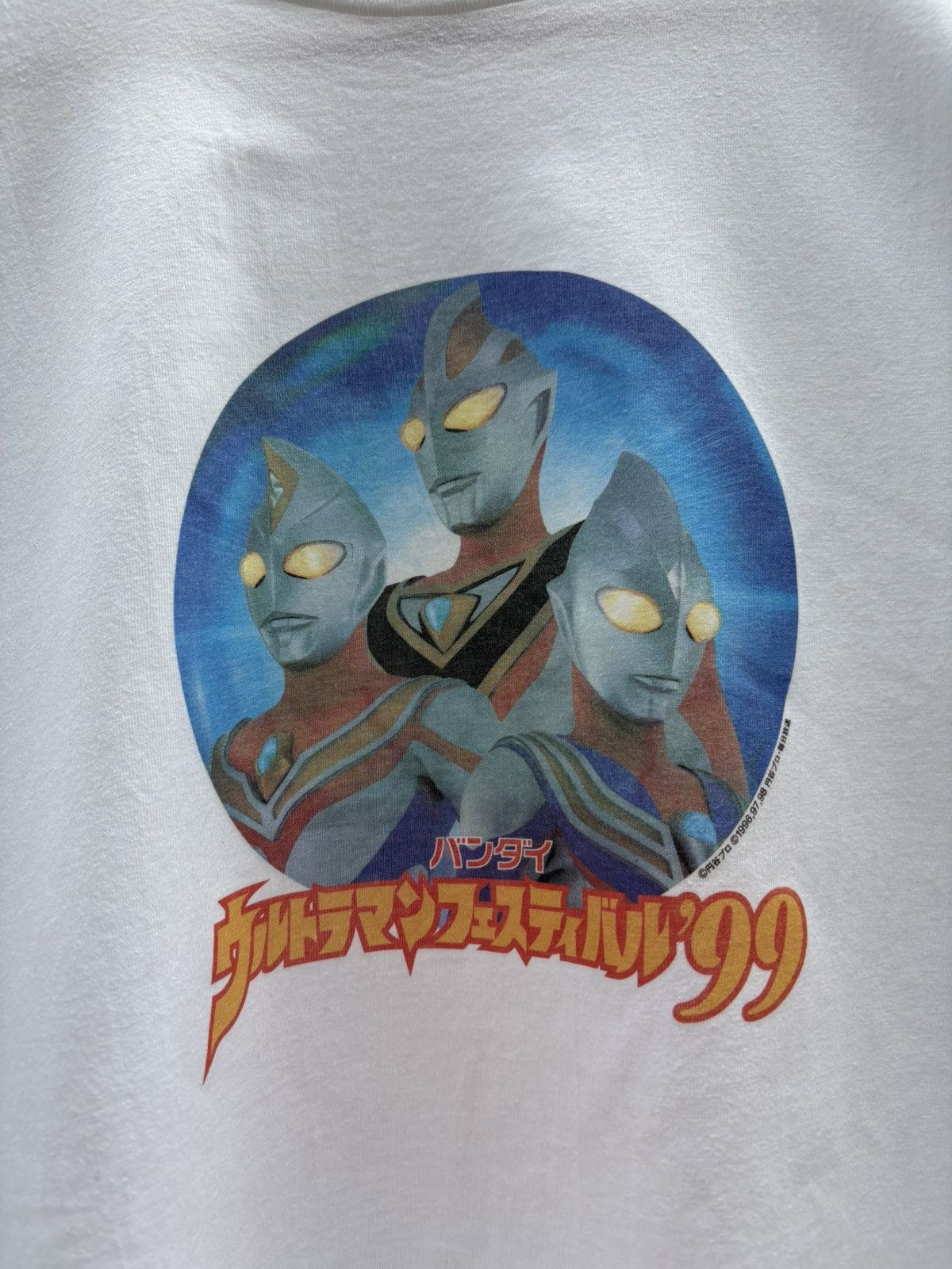 Japanese Brand Vintage 90s Ultraman TIGA DYNA GAIA T-Shirt Japanese Size US L / EU 52-54 / 3 - 5 Thumbnail