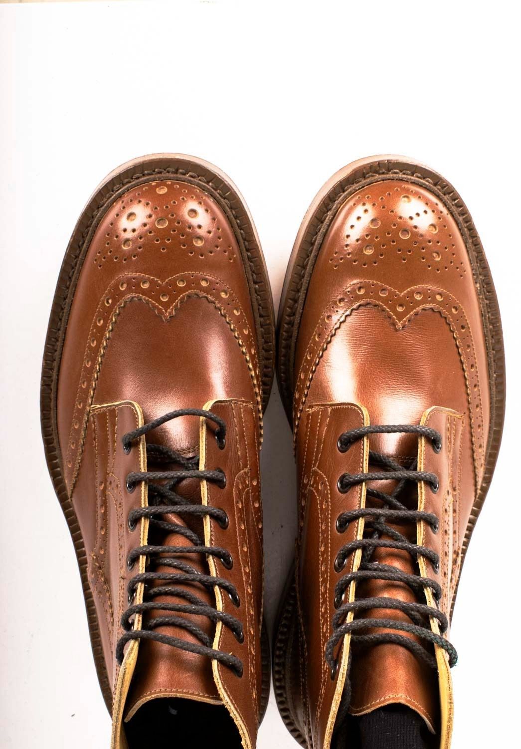 Tricker's New Trickers Boots Men Shoes Size UK8 ½, USA 9 ½, EUR43 Size US 9.5 / EU 42-43 - 4 Thumbnail