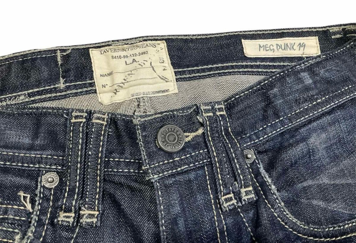 If Six Was Nine × Jimmy Taverniti × Le Grande Bleu (L.G.B.) 🔥Sick Y2K Taverniti Jeans Flared Denim Gimmick Pockets Size US 30 / EU 46 - 12 Thumbnail