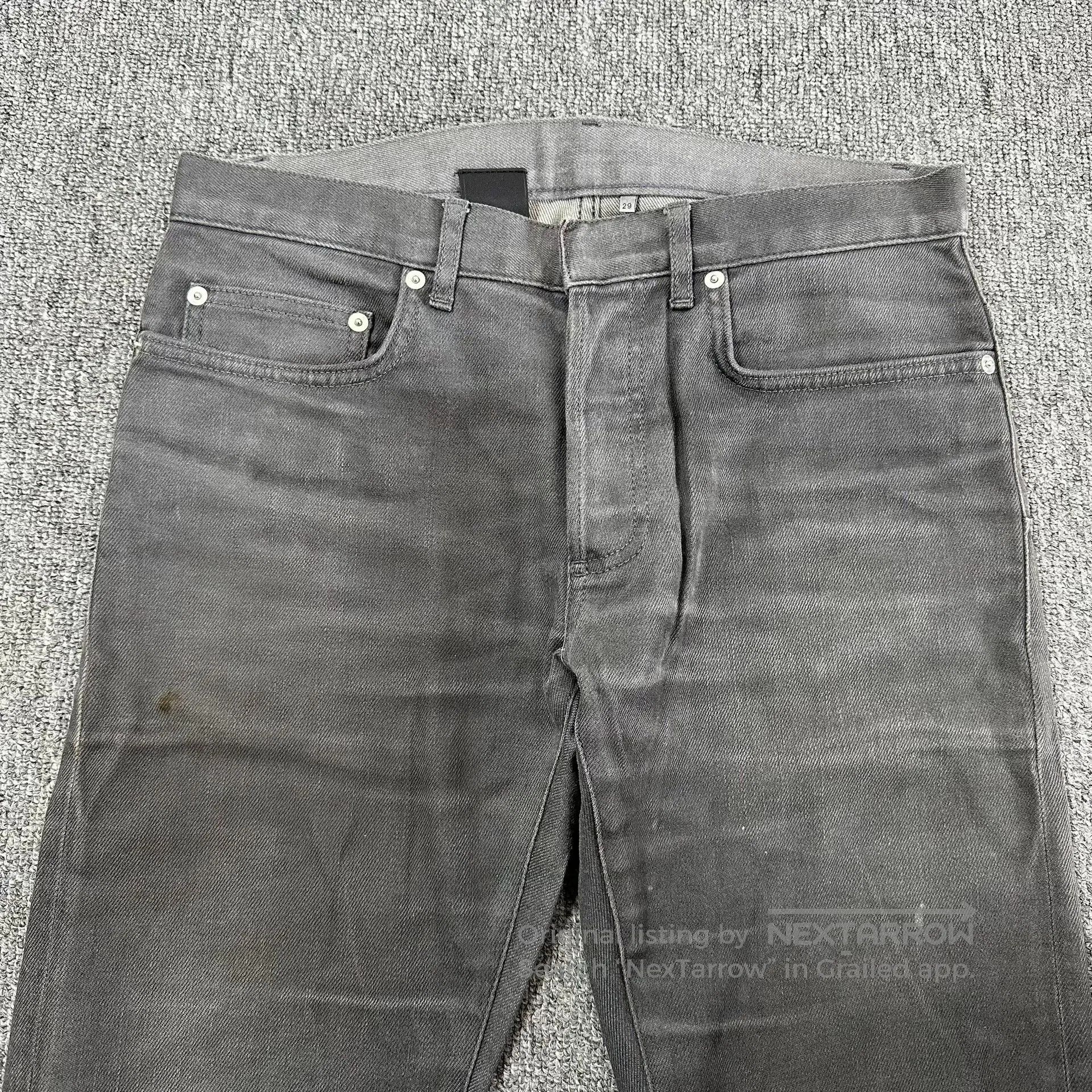 Dior Dior Light Gray Washed Jeans. Size US 29 - 3 Thumbnail