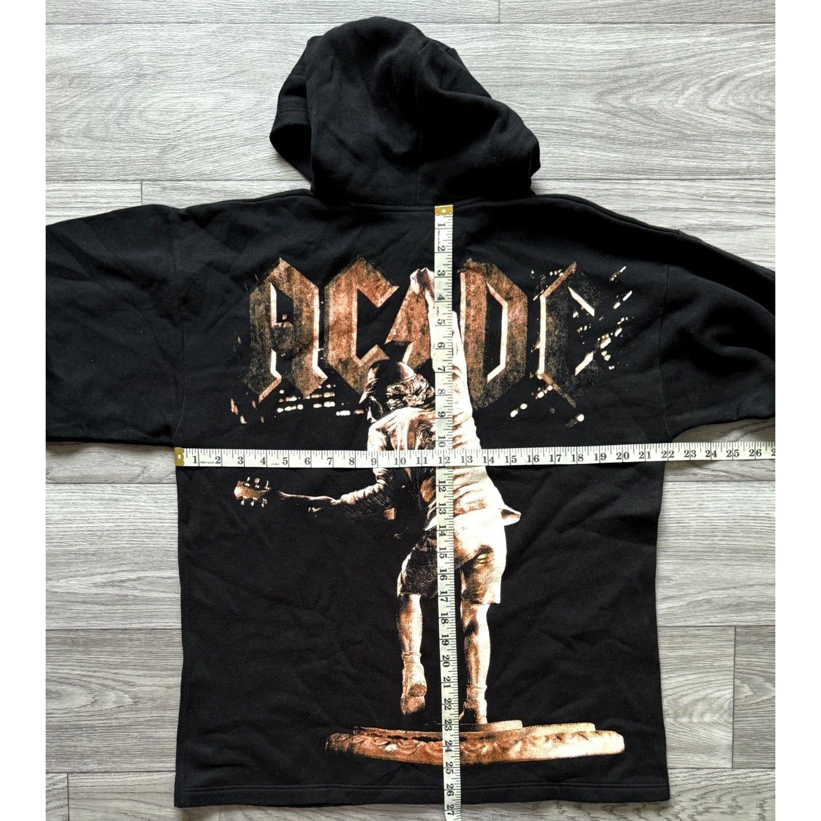 Doublet VINTAGE AC/DC Hoodie Mens Size L Black Size US L / EU 52-54 / 3 - 7 Thumbnail