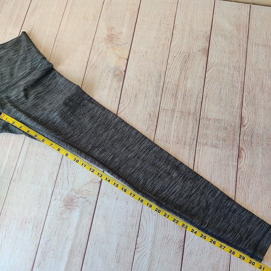 Lululemon Wunder Under Pant Diamond Jacquard Space Dye Black Slate Size 28" / US 6 / IT 42 - 6 Thumbnail