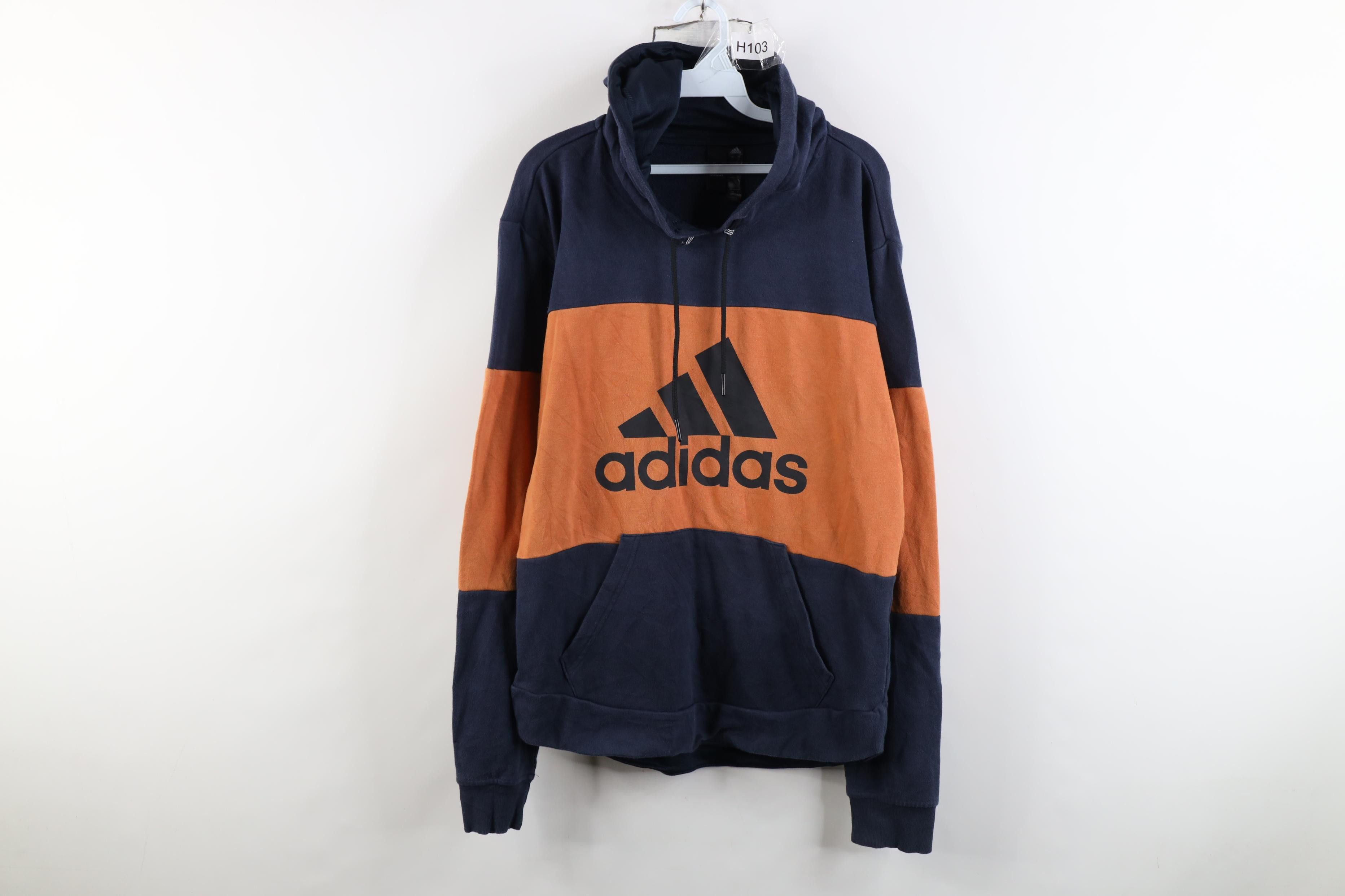 Adidas Vintage Y2K Adidas Spell Big Logo Color Hoodie Sweatshirt Size US S / EU 44-46 / 1 - 1 Thumbnail