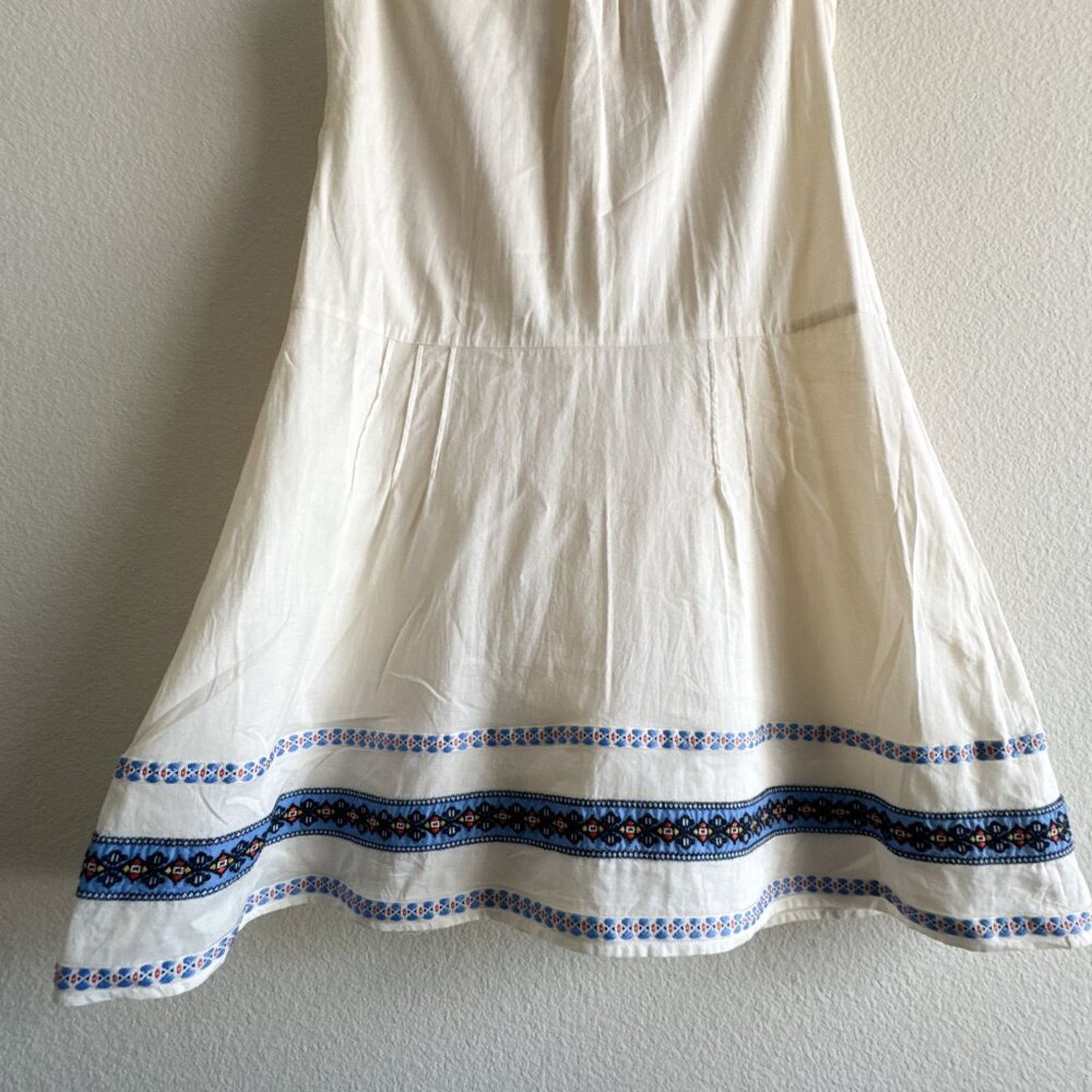 Tory Burch Tory Burch Embroidered Adriana Fit & Flare Dress Size 2 Size XS / US 0-2 / IT 36-38 - 8 Thumbnail