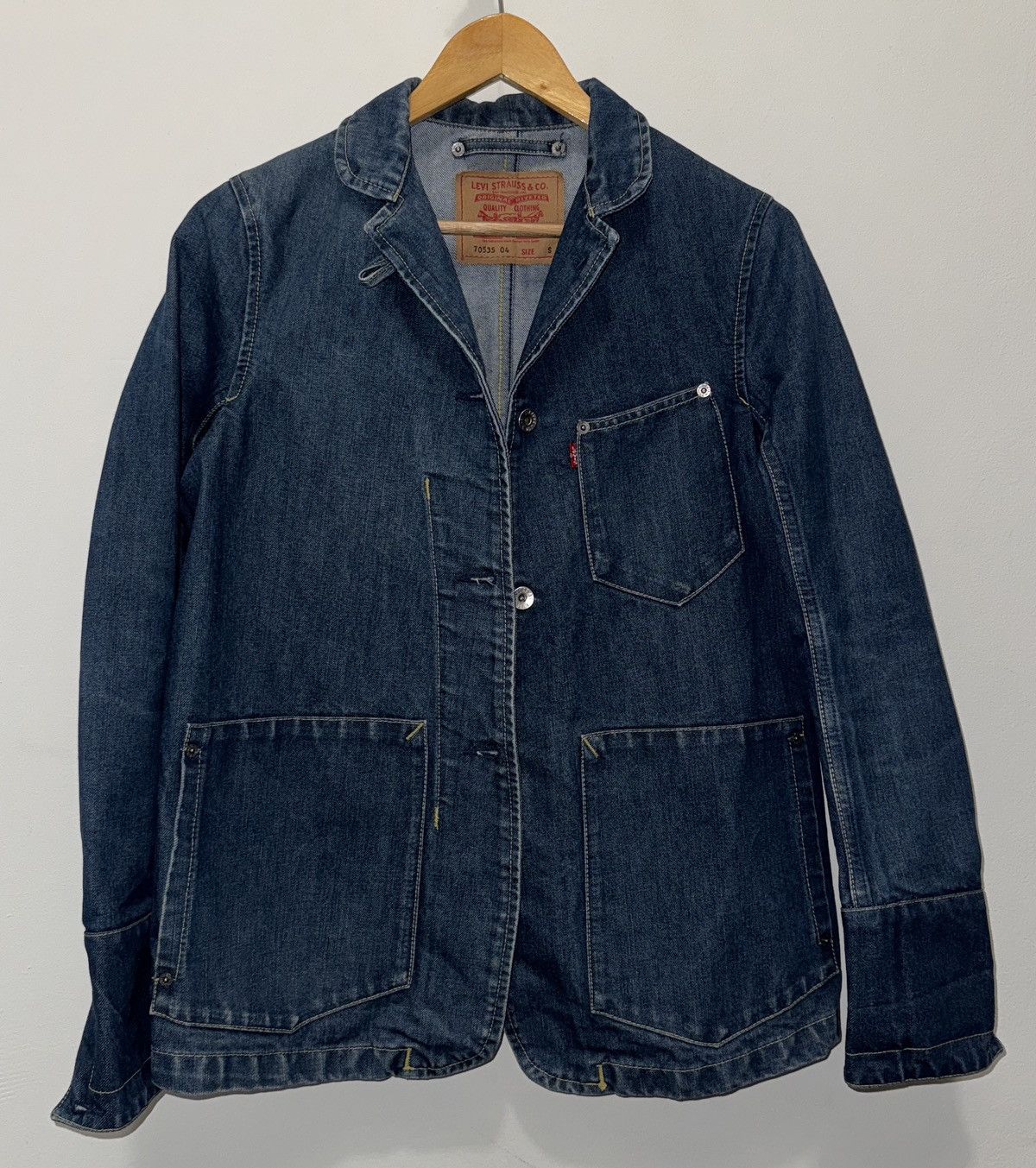 Levi's × Vintage Levi’s Vintage Rare Denim Jacket Size S / US 4 / IT 40 - 1 Thumbnail