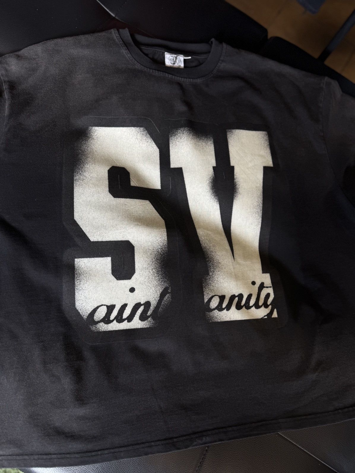 Saint Vanity Saint Vanity UNRELEASED Tee Shirt Logo Black Size XXL (NEW) Size US XXL / EU 58 / 5 - 2 Thumbnail
