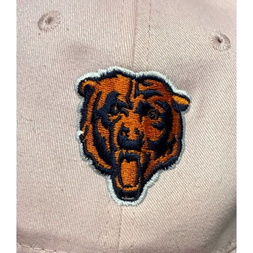 Reebok NWT Ladies Pink Chicago Bears Embroidered Cap Adjustable Vel Size ONE SIZE - 9 Thumbnail