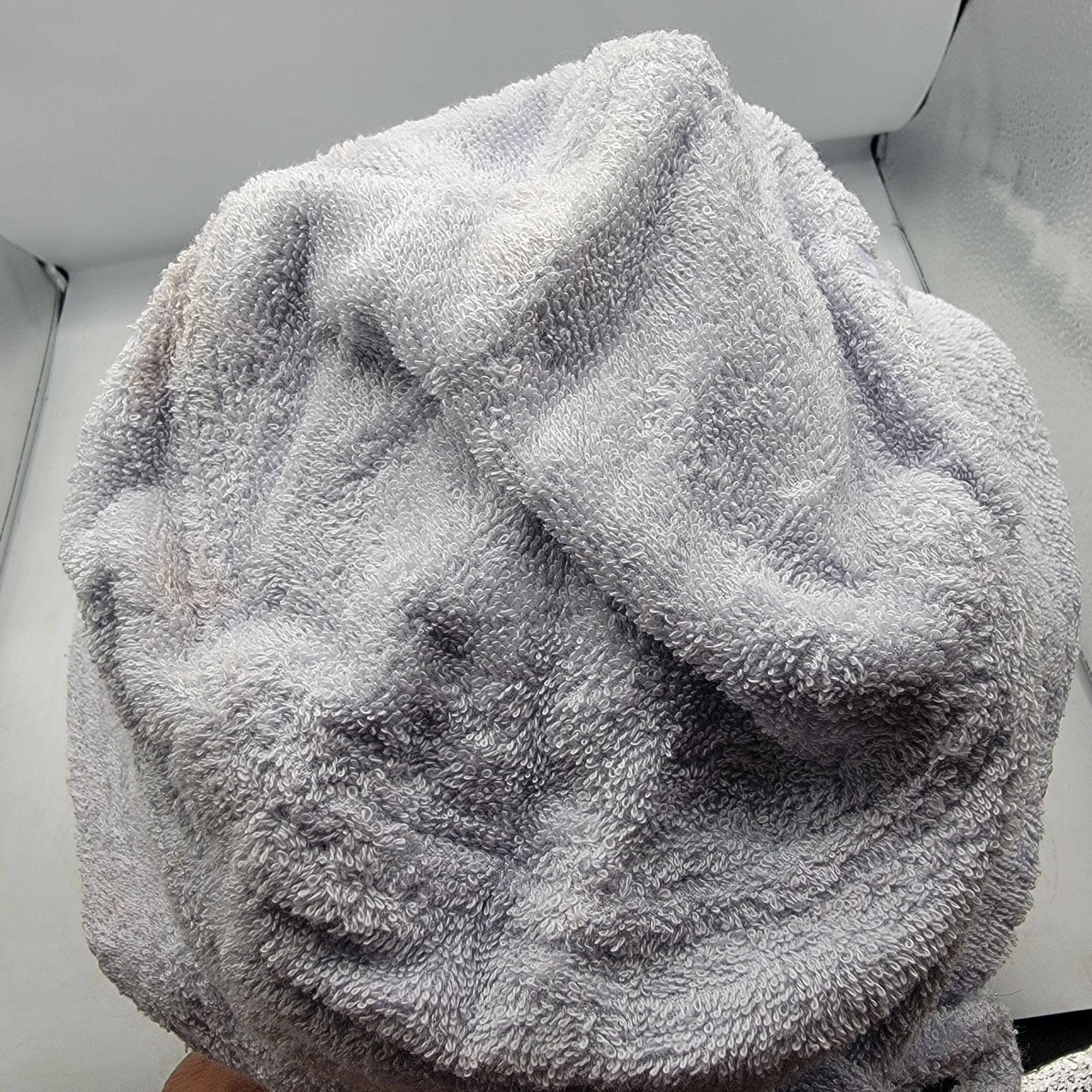 Levi's Levis Terry Cloth Womens Gray Bucket Hat With Bow Home Relax Size ONE SIZE - 9 Thumbnail