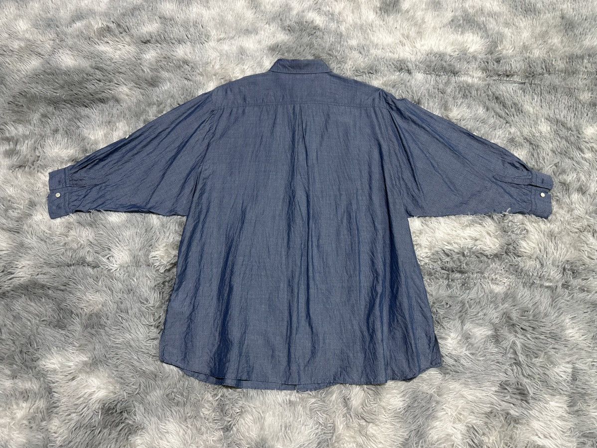 Yohji Yamamoto 🔥1992 Vintage Ined By Yohji Yamamoto Shirt Loose Fit Size US XL / EU 56 / 4 - 9 Thumbnail