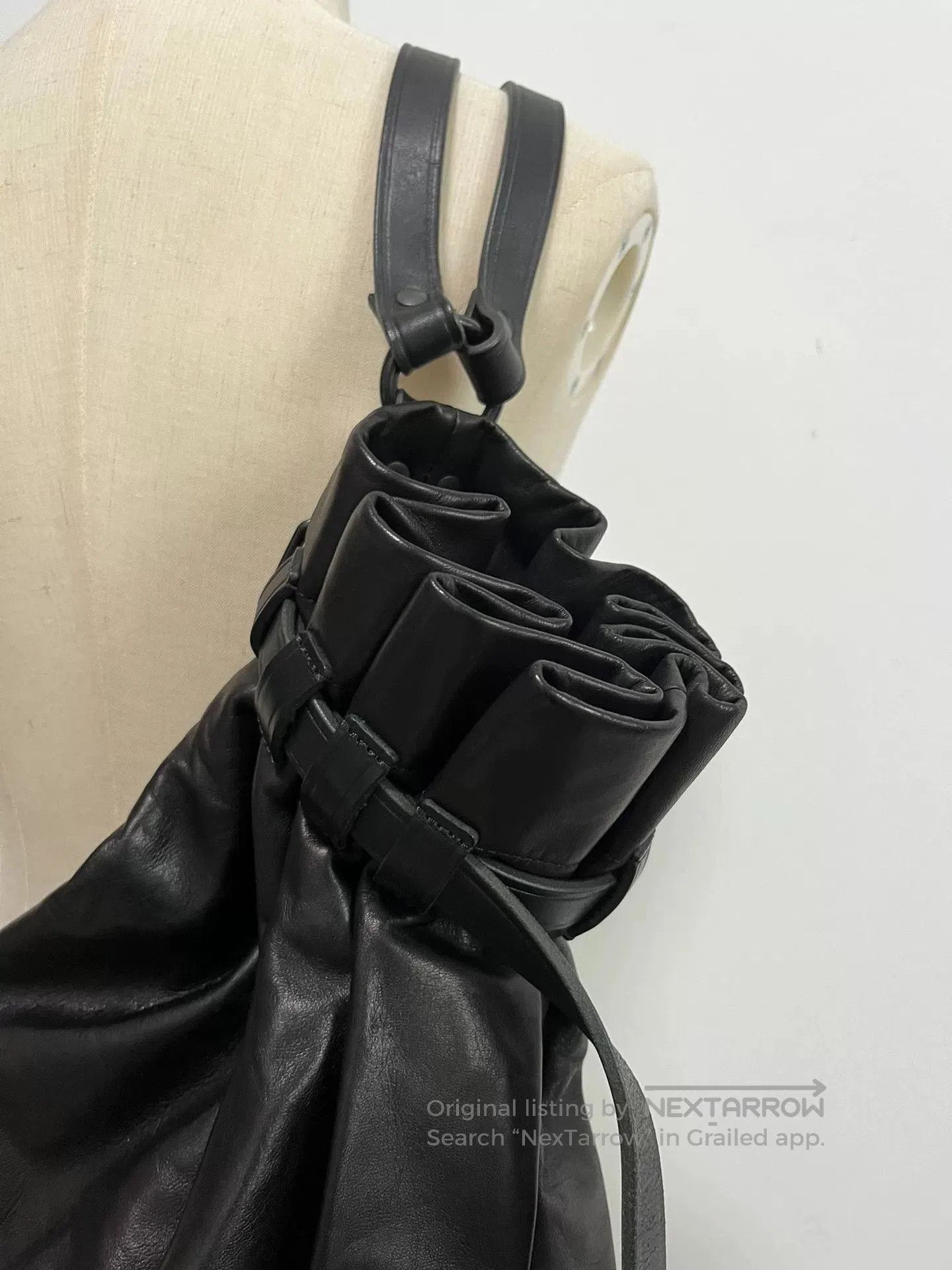 Yohji Yamamoto Yohji Yamamoto 2019SS Horse Leather Crossbody Bag. Size ONE SIZE - 5 Thumbnail