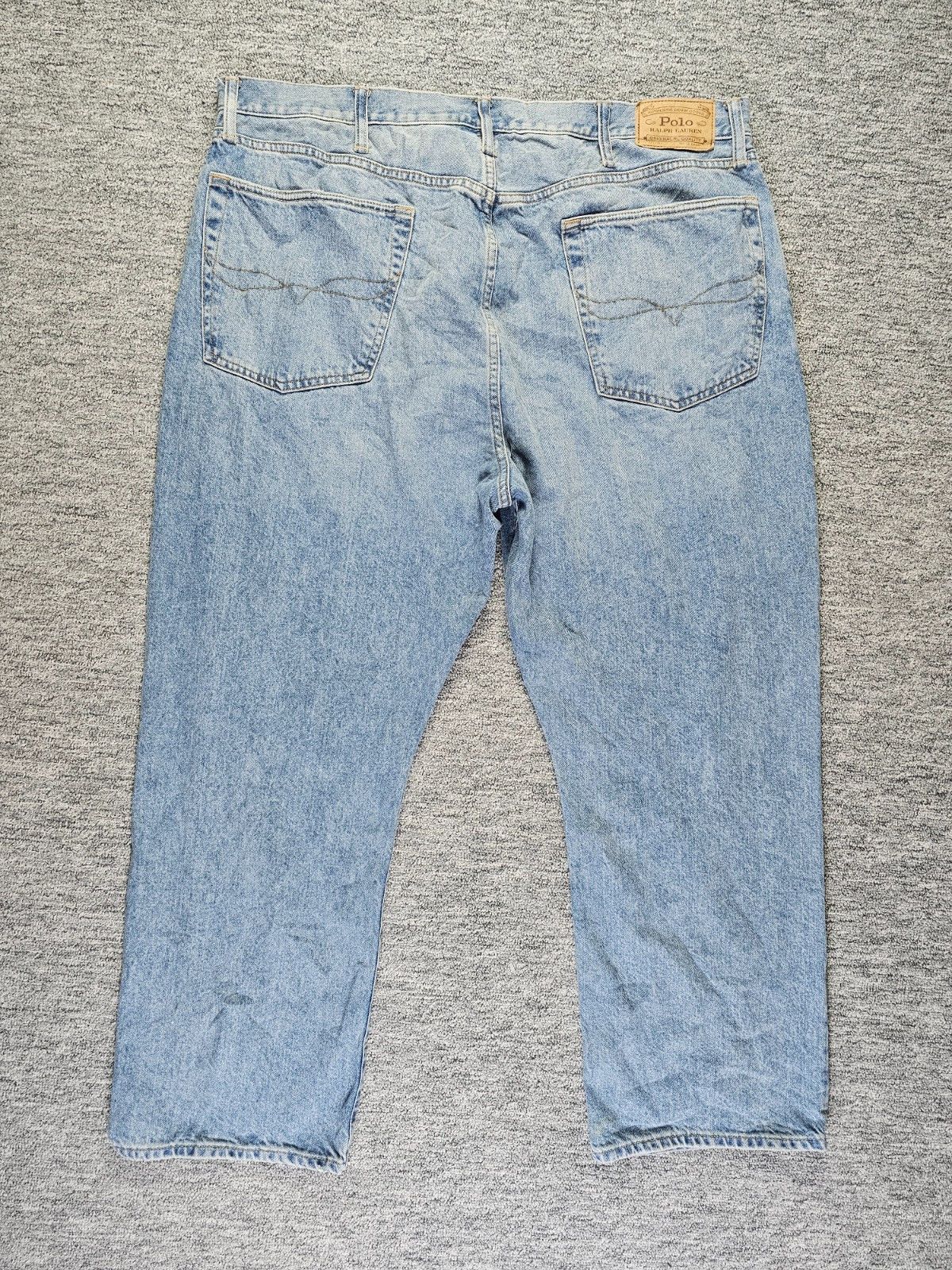 Polo Ralph Lauren Vintage 90s Polo Ralph Lauren Acid Wash Jeans High Rise W40 Size US 40 / EU 56 - 2 Thumbnail