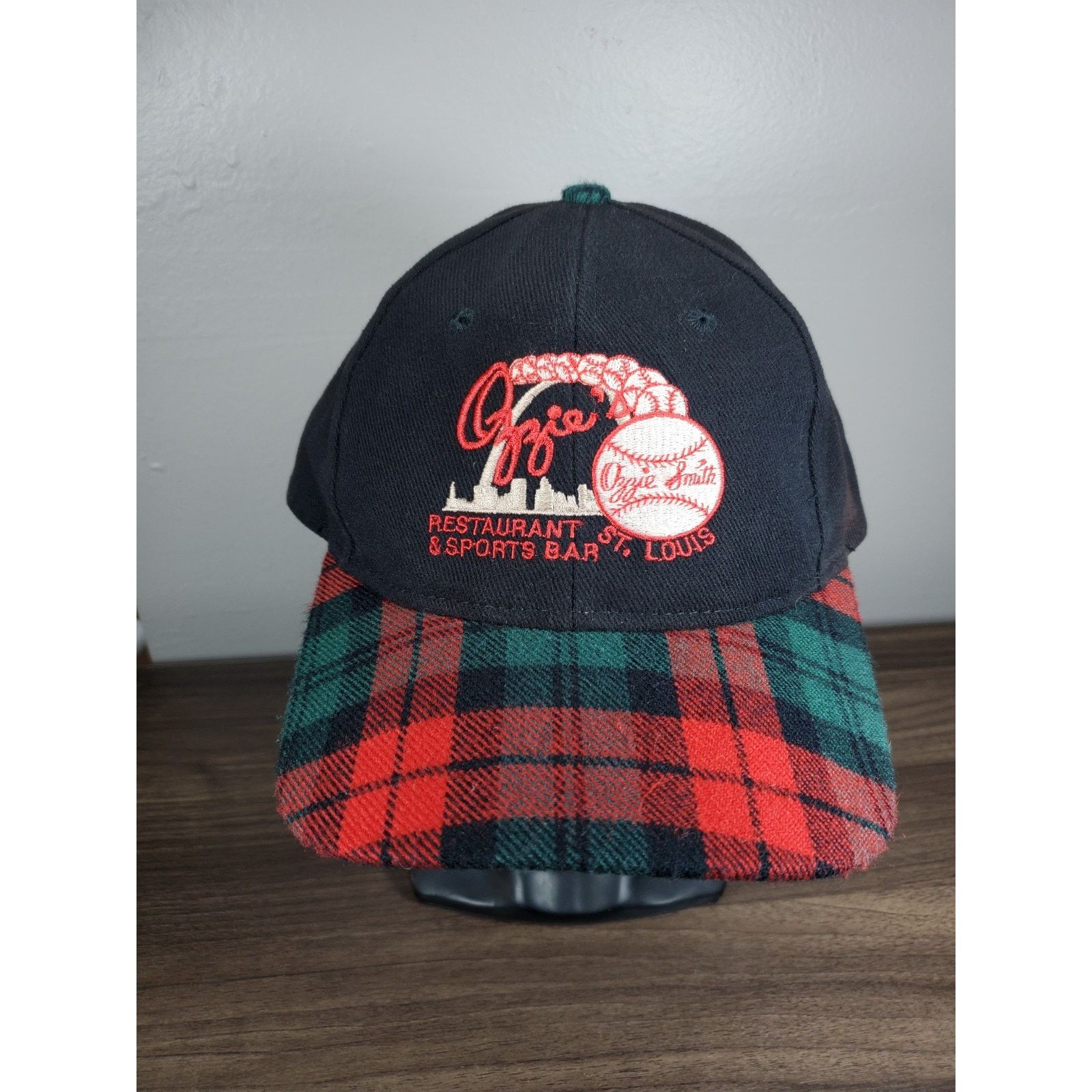 MLB × Vintage Ozzie's Restaurant Sports Bar Hat Cap Ozzie Smith St. Louis Size ONE SIZE - 3 Thumbnail