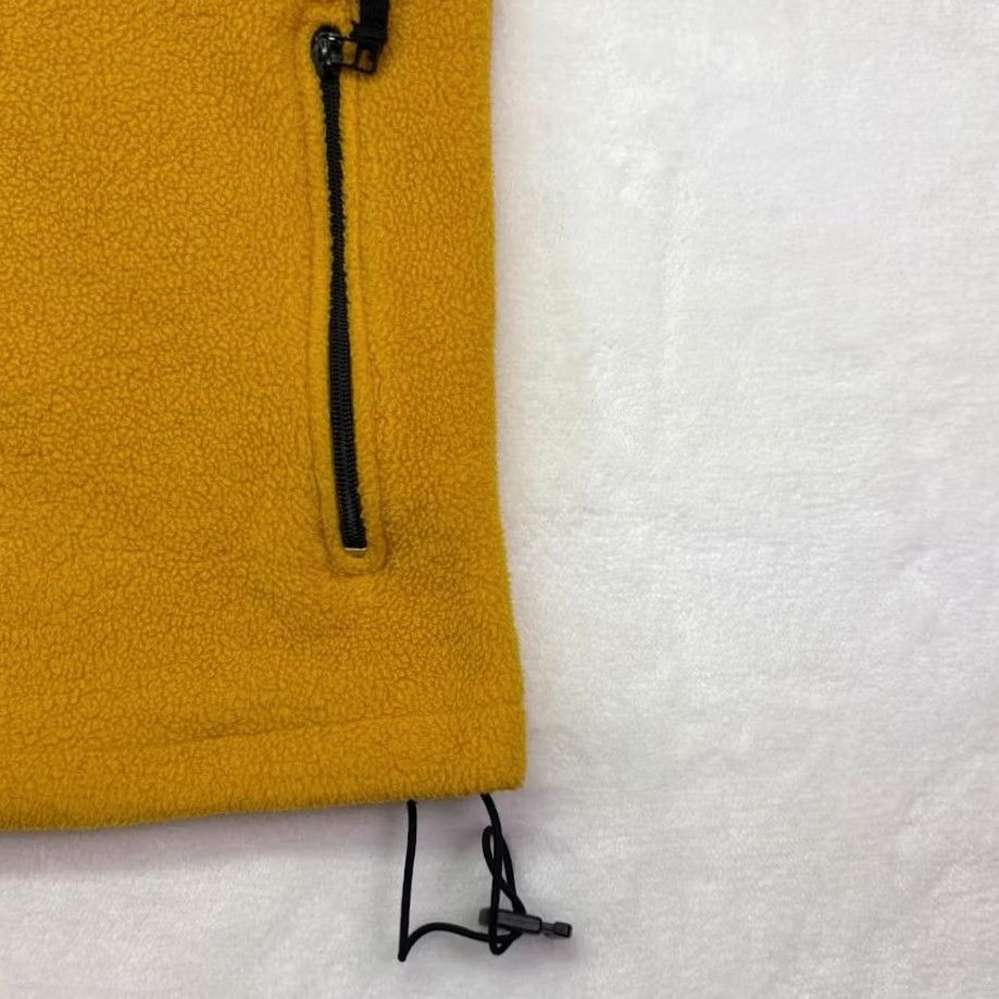 Basic Editions VINTAGE Basic Editions Big Man Full Zip Fleece Vest Yellow Gold 2XL Men XXL Size Vest Zip Solid Polyester 90s Football Winter Throwback Mens Size US XXL / EU 58 / 5 - 7 Thumbnail