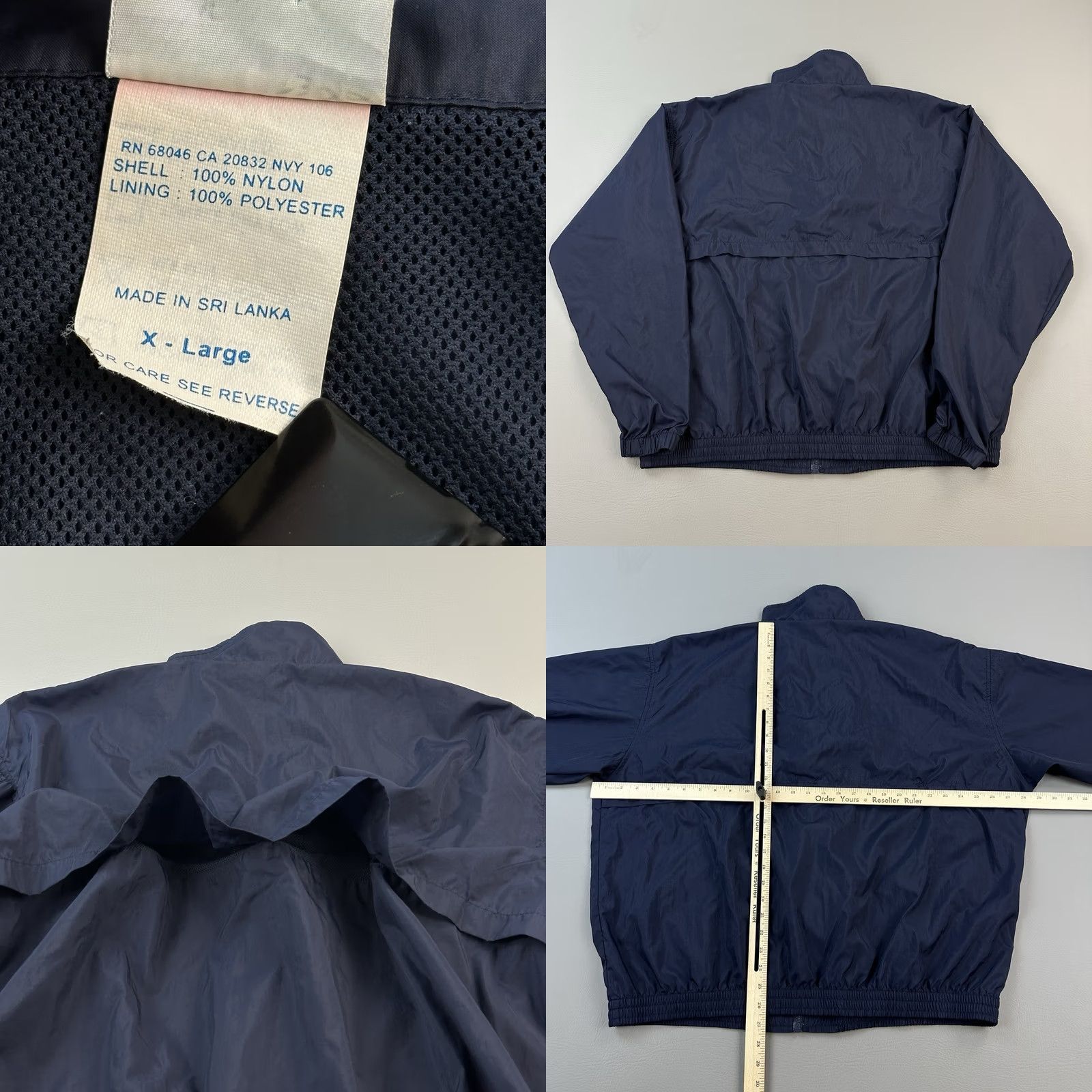Vintage Vintage Discus Athletic Jacket Men XL Navy Full Zip Lightweight Windbreaker 90s Size US XL / EU 56 / 4 - 8 Thumbnail