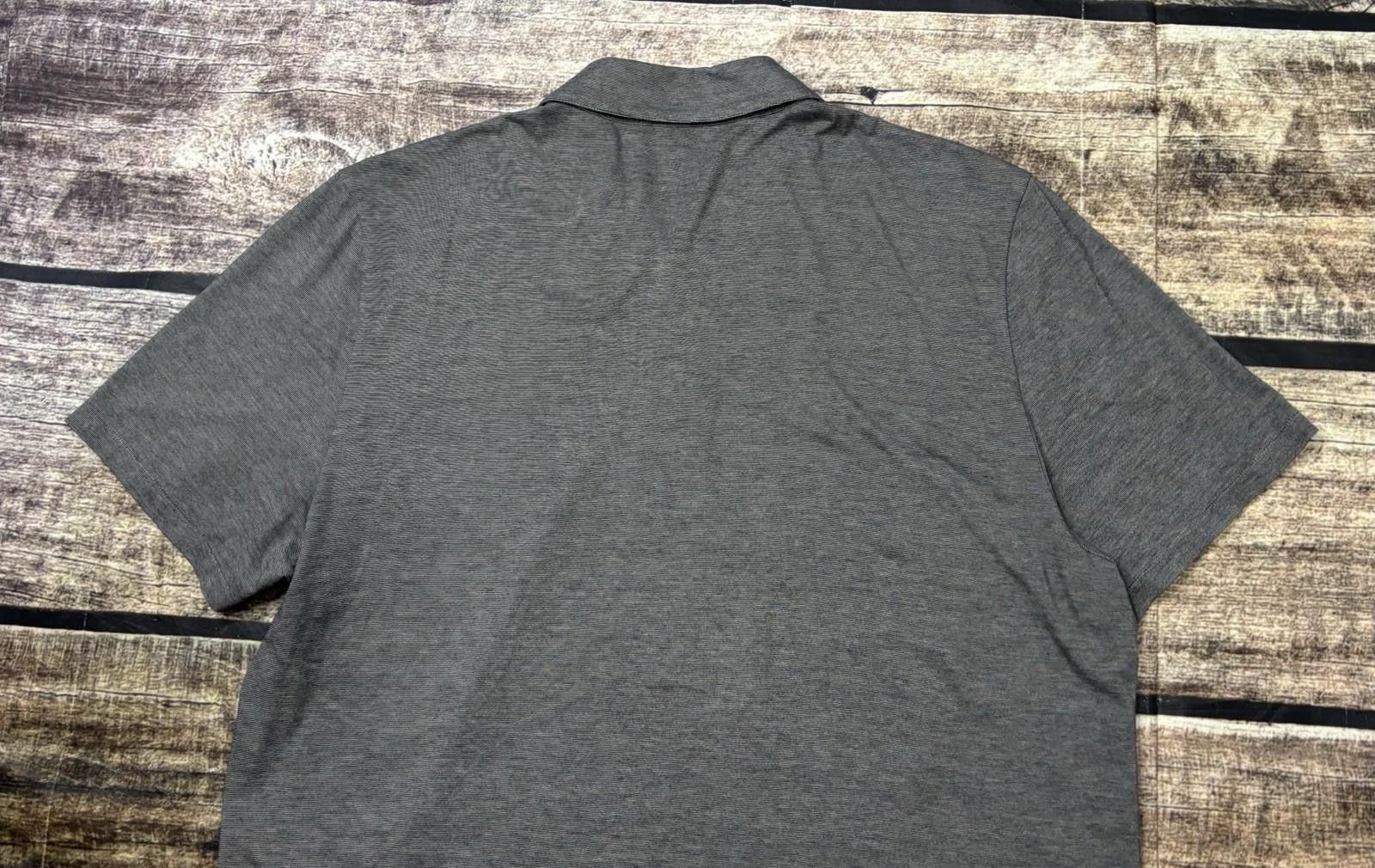 Vince Vince Polo Shirt Mens XL Pima Cotton Gray Short Sleeve Size US XL / EU 56 / 4 - 6 Thumbnail
