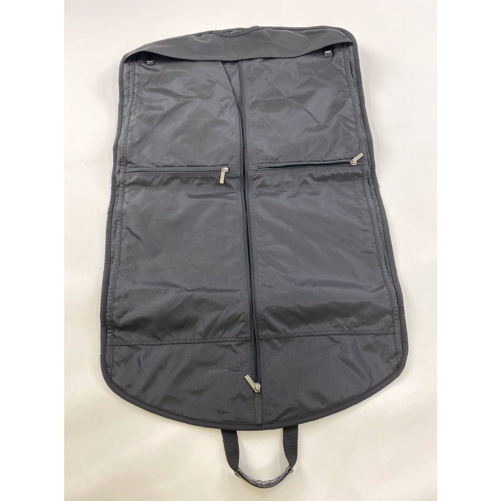 Vintage Brookstone Travel Garment Bag Black EUC Size ONE SIZE - 3 Thumbnail