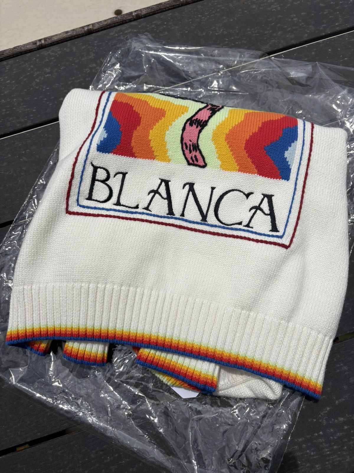 Casablanca Casablanca Intarsia Knit Sweater - Mind Vibrations Size US L / EU 52-54 / 3 - 10 Thumbnail