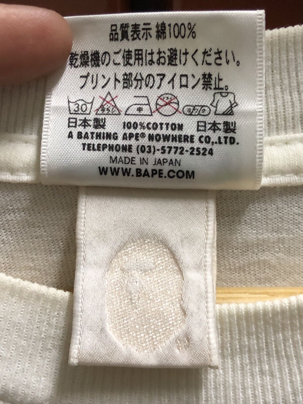 Bape × Neighborhood Bape 2010 Neighborhood x A Bathing Ape Racer Tshirts Size US L / EU 52-54 / 3 - 7 Thumbnail