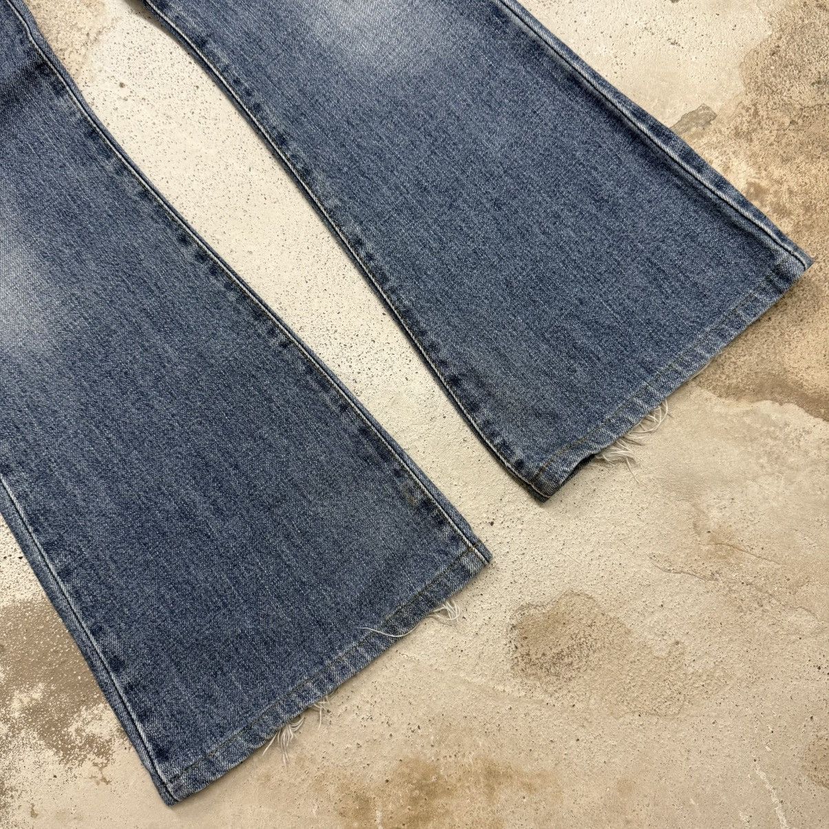 Edwin Flare Vintage Edwin Extra Extreme Miss X Jeans Pants Size 28" / US 6 / IT 42 - 5 Thumbnail