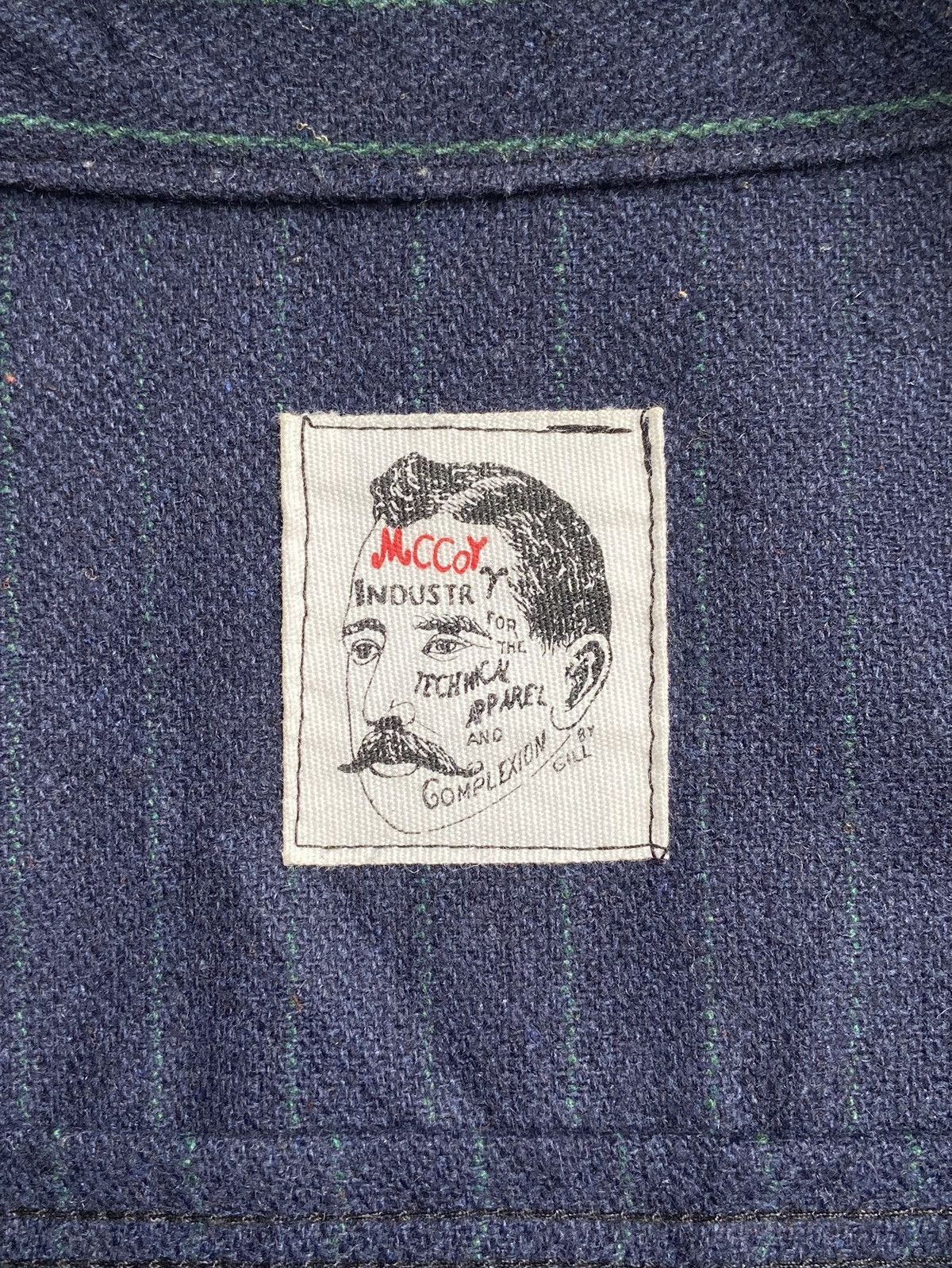 Designer MCCOY Stripped Shirt Size US XXL / EU 58 / 5 - 11 Thumbnail
