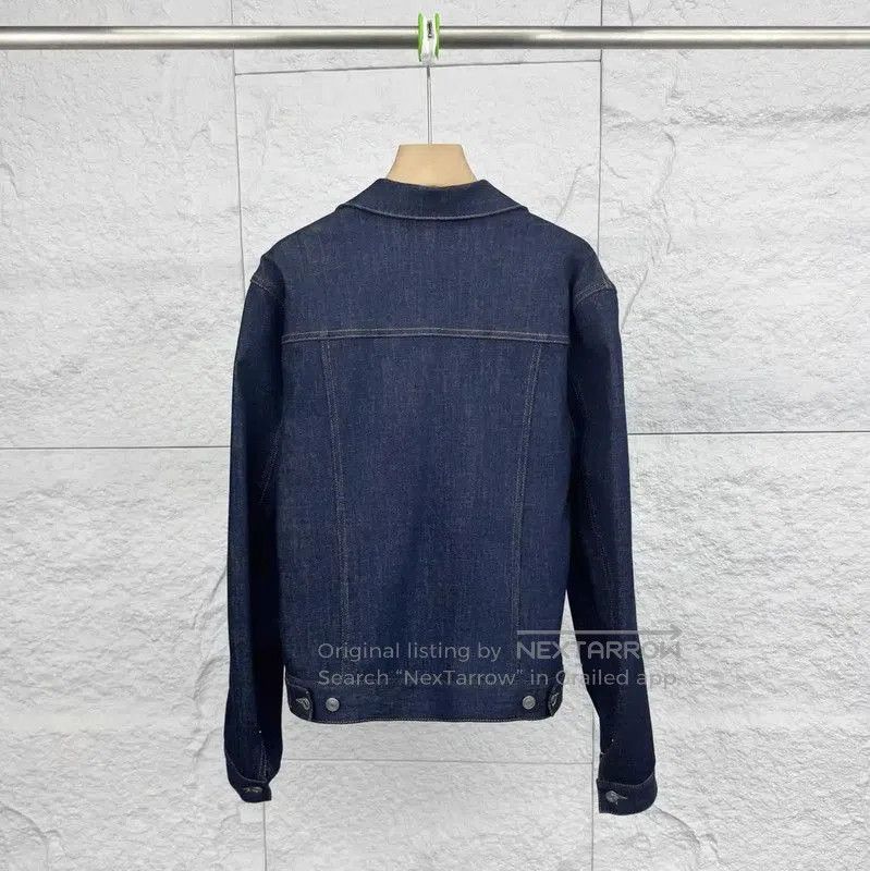 Dior Dior Men's Denim Jacket in Dark Blue . Size US M / EU 48-50 / 2 - 2 Thumbnail