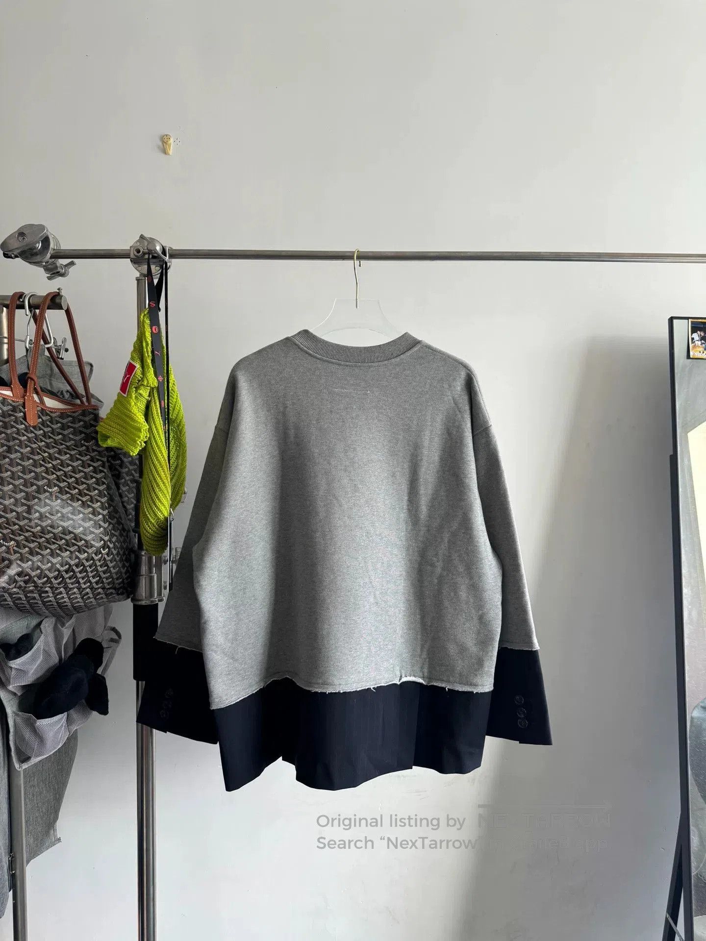 MM6 Maison Margiela MM6 Suit-Inspired Hoodie. Size S / US 4 / IT 40 - 3 Thumbnail