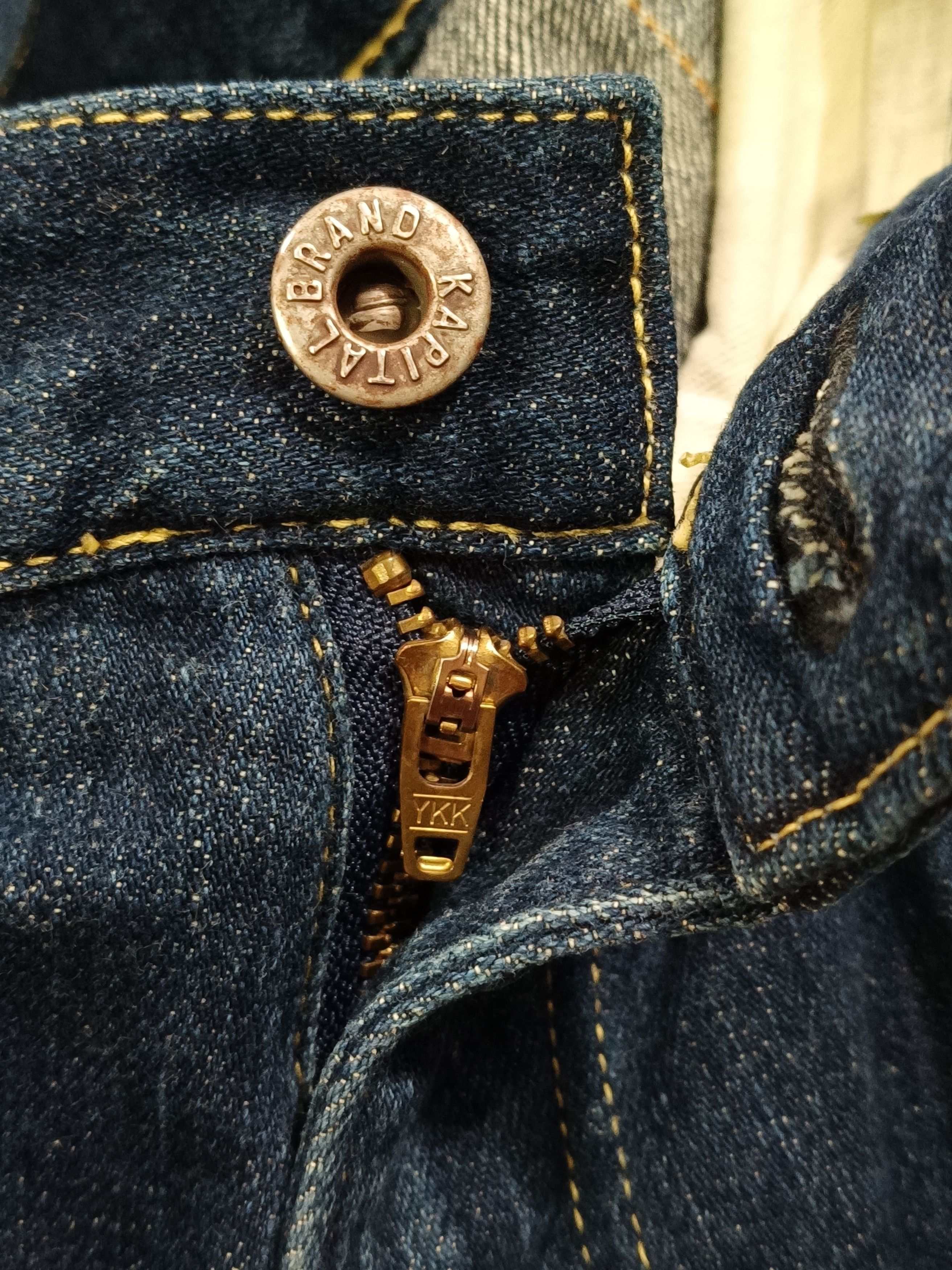 Kapital Kapital Solid Saruel buckle back high-waist denim pants XS Size US 29 - 10 Thumbnail