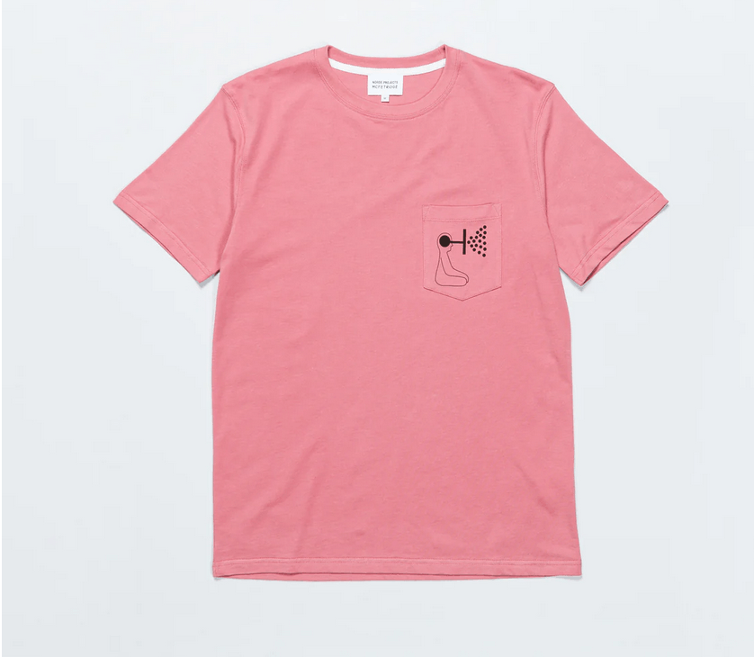 Norse Projects Niels" Pocket Mind Wall T-Shirt Size US L / EU 52-54 / 3 - 1 Thumbnail