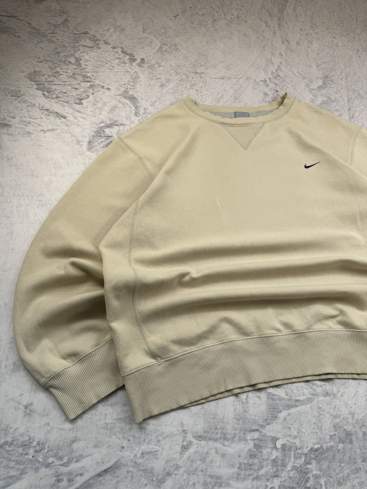 Nike × Vintage NIKE VINTAGE BASIC LOGO OVERSIZE BOXY SWEATSHIRT Size US XL / EU 56 / 4 - 2 Thumbnail