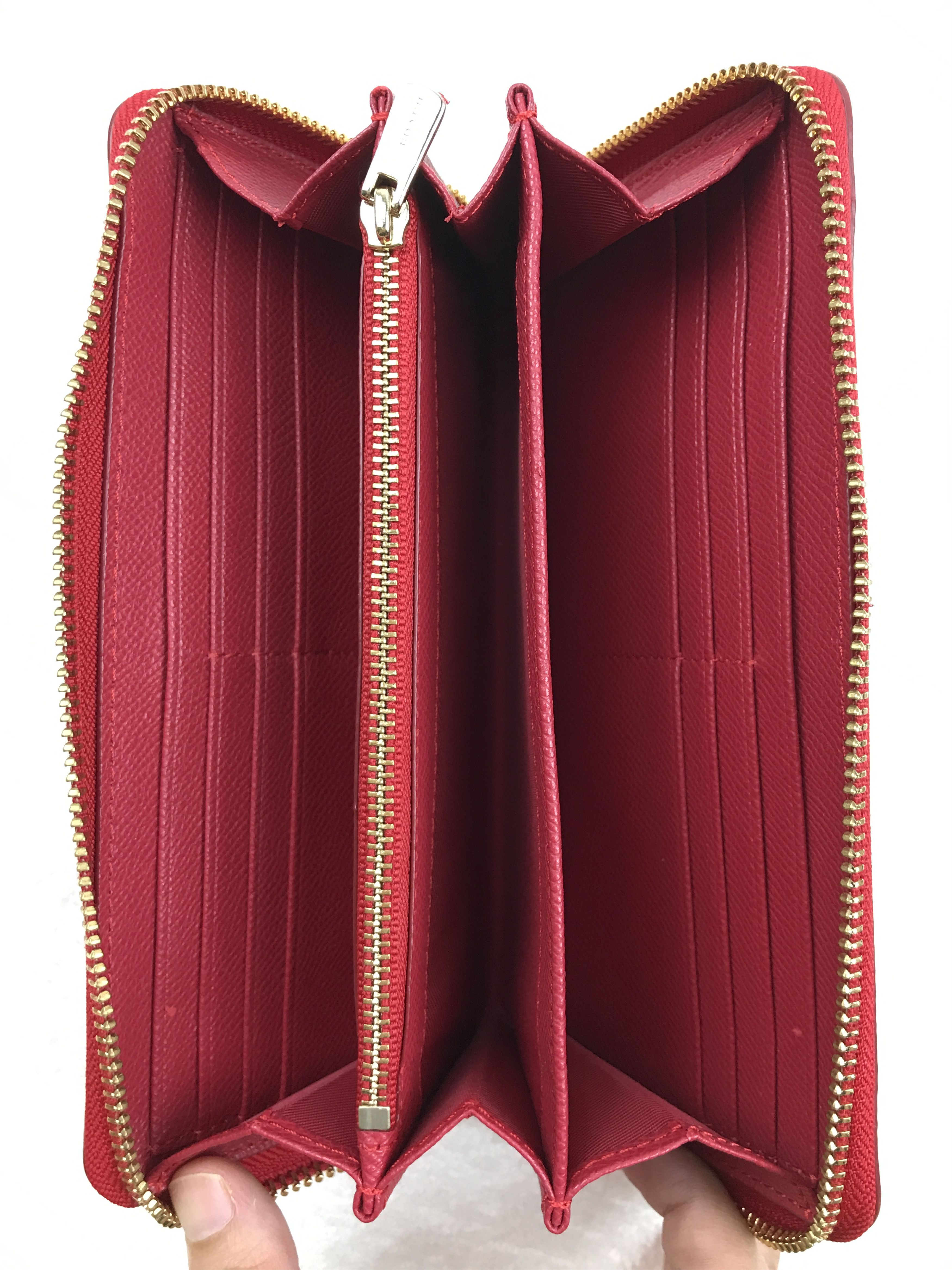 Coach Zip Around Long Wallet