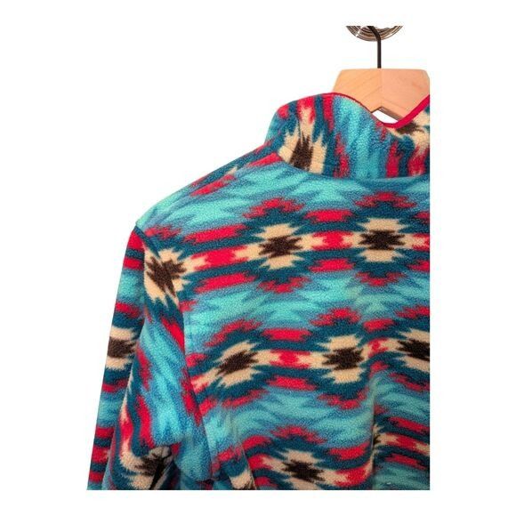 Patagonia Patagonia Synchilla Snap-T Fleece Pullover Aztec Teal M Size M / US 6-8 / IT 42-44 - 6 Thumbnail