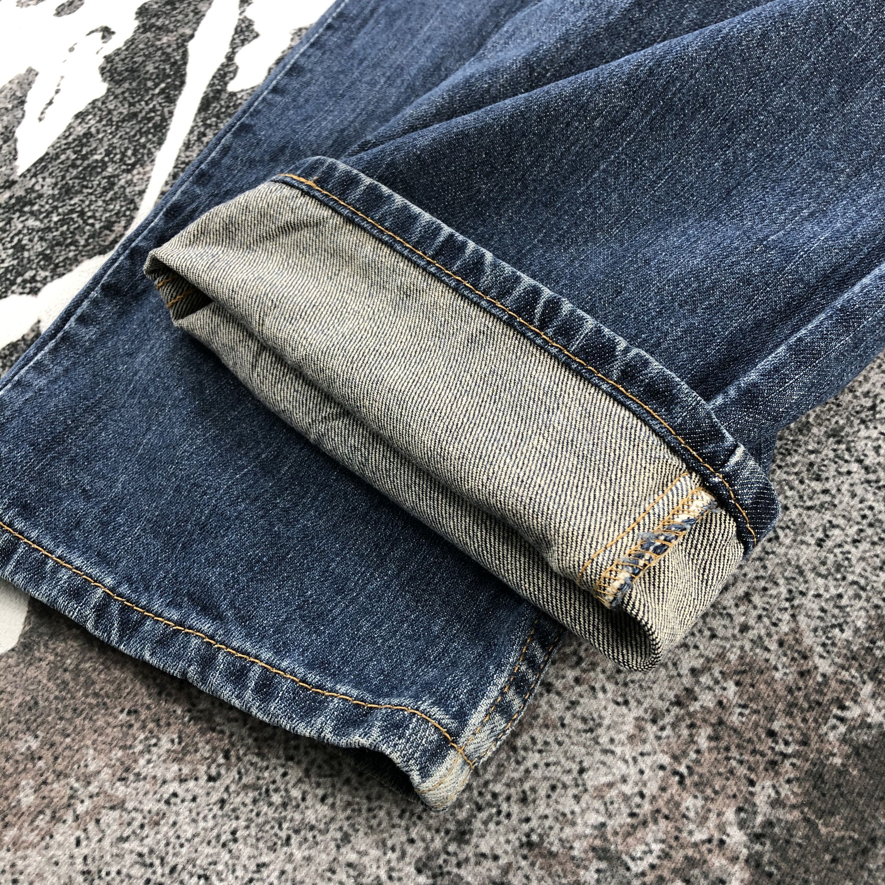 Levi's Vintage Levi's 550 Jeans Blue Wash Denim KJ913 Size US 34 / EU 50 - 7 Thumbnail