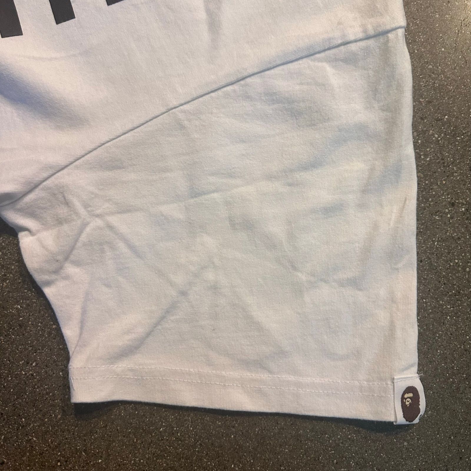 Bape Bathing ape gradient ombre camo bape spell out tee shirt Size US M / EU 48-50 / 2 - 6 Thumbnail