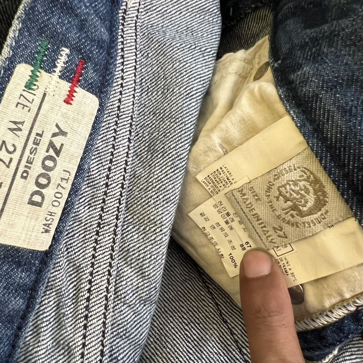 Diesel Diesel industry Doozy distressed blue wash jeans Size 27" / US 4 / IT 40 - 9 Thumbnail