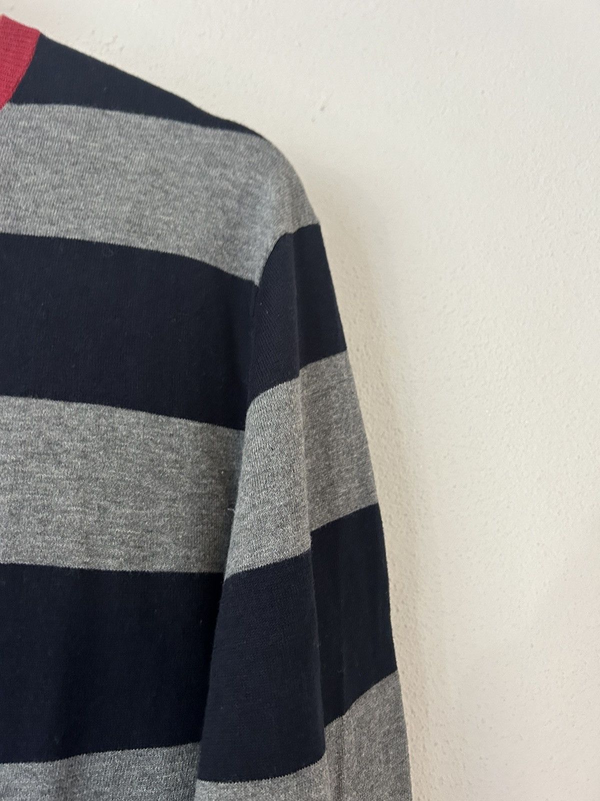 Moschino Colorblock Striped Crewneck Size US M / EU 48-50 / 2 - 3 Thumbnail