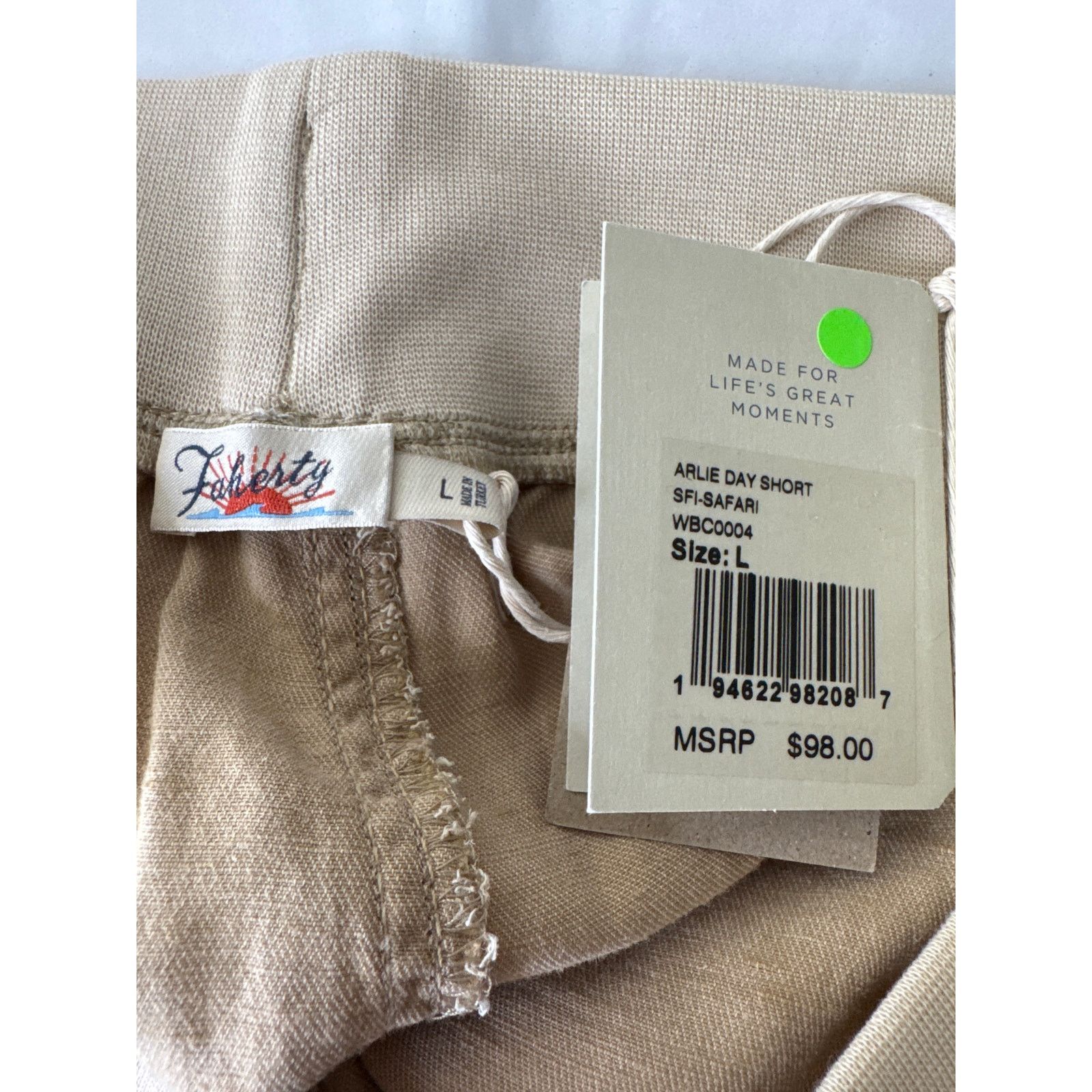 Faherty FAHERTY Arlie Day Pull On Short Safari Tan Brown Size large Size 28" / US 6 / IT 42 - 5 Thumbnail