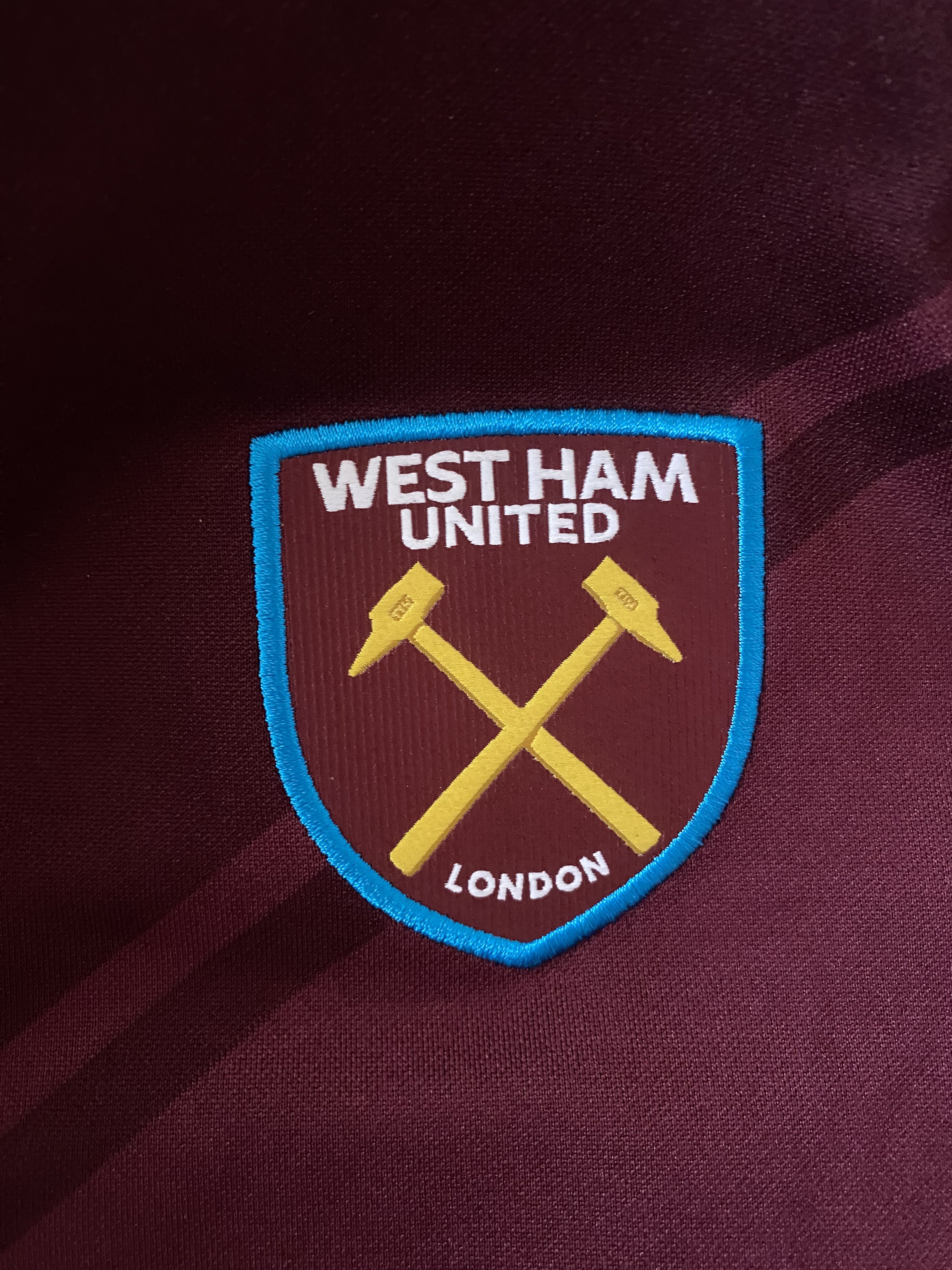 Umbro NEW - WEST HAM UNITED 2017 - 2018 - Umbro - S/M - UNIQUE Size US M / EU 48-50 / 2 - 5 Thumbnail