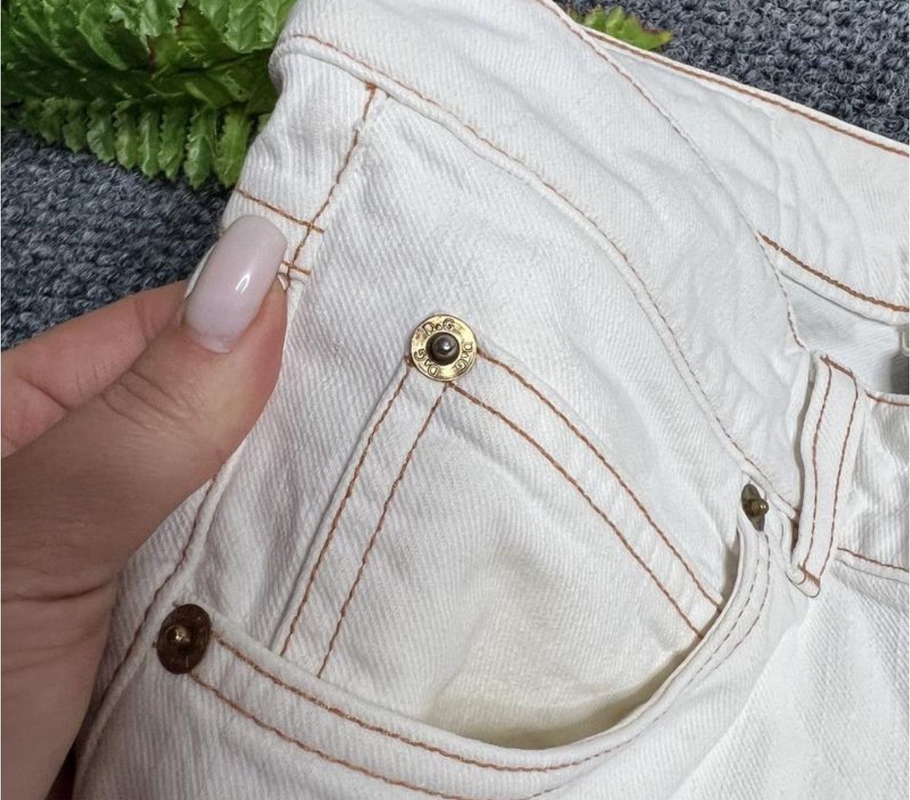 Dolce & Gabbana Dolce & Gabbana jeans vintage white outfits street wear Size 25" / US 0 / IT 36 - 7 Thumbnail