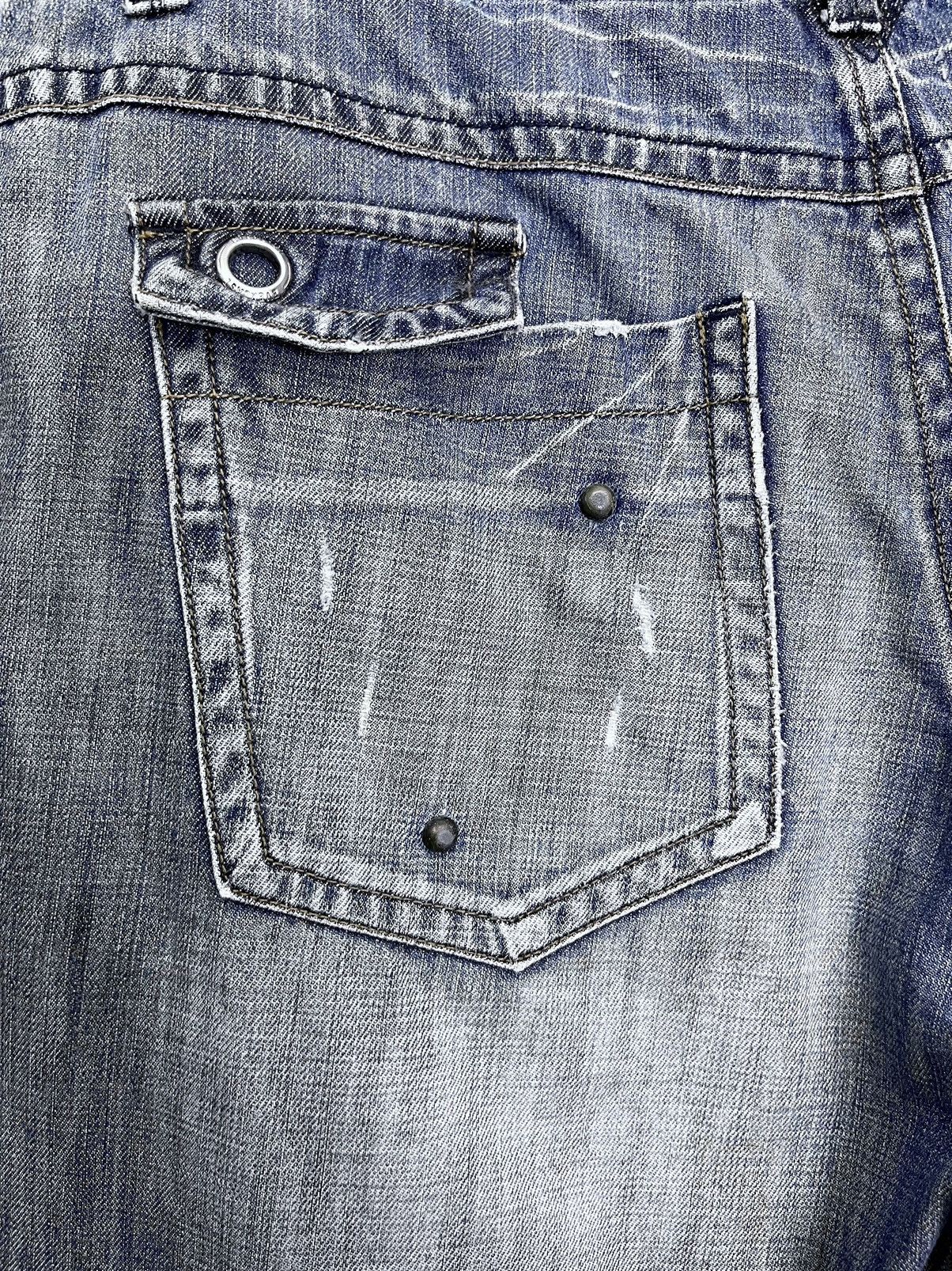 Everlast 🔥Vintage EVERLAST NEW YORK CITY FIGHTLAND Distressed Denim Size US 34 / EU 50 - 11 Thumbnail