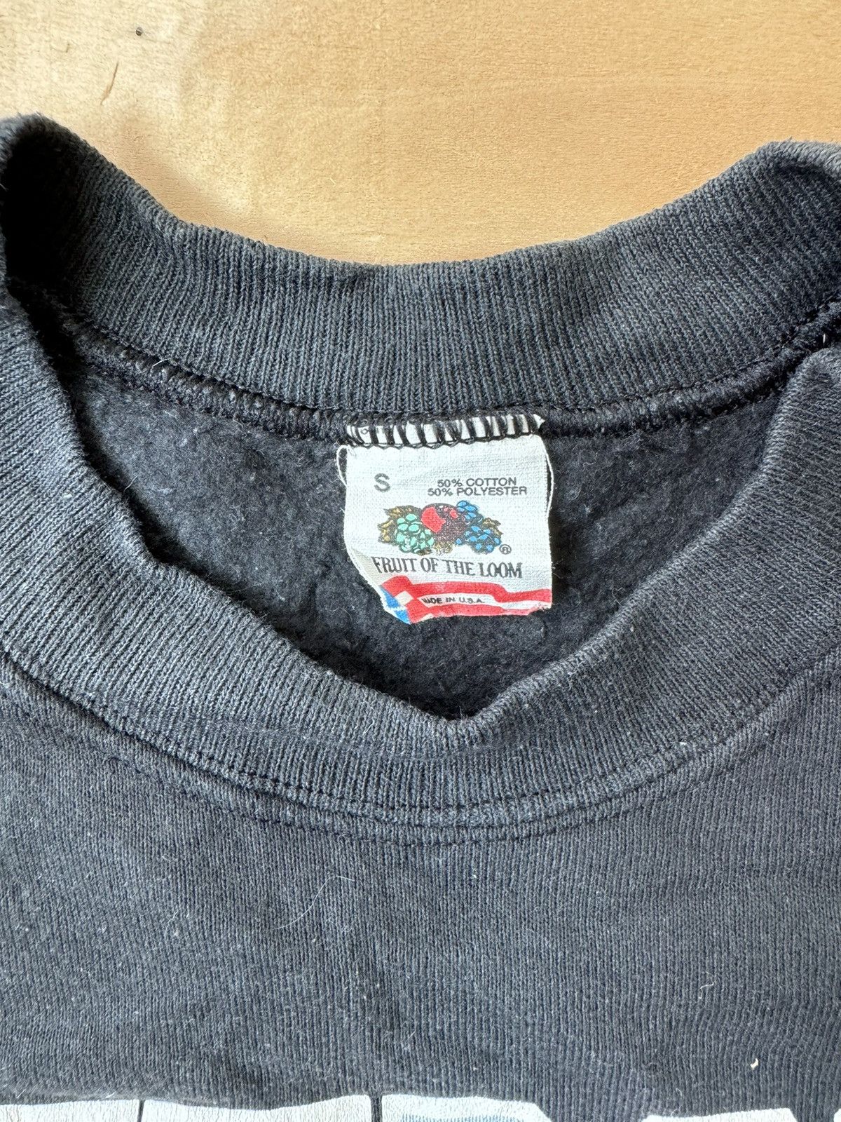 Fruit Of The Loom × Vintage Vintage DETROIT BAD BOYS 80s SWT01 Size US S / EU 44-46 / 1 - 4 Thumbnail