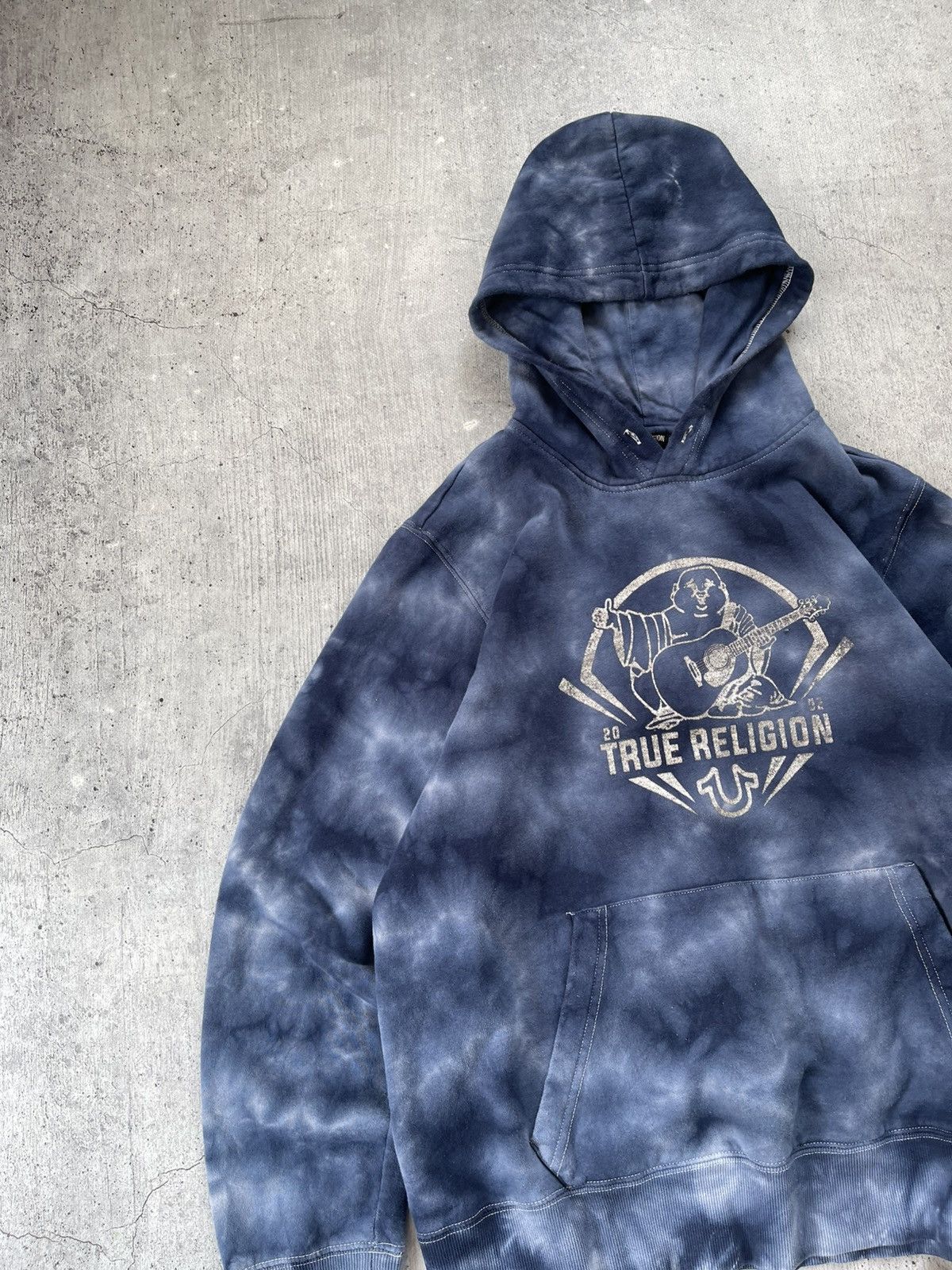 True Religion Vintage True Religion Hoodie Big Logo Japan Y2K Size US XL / EU 56 / 4 - 3 Thumbnail