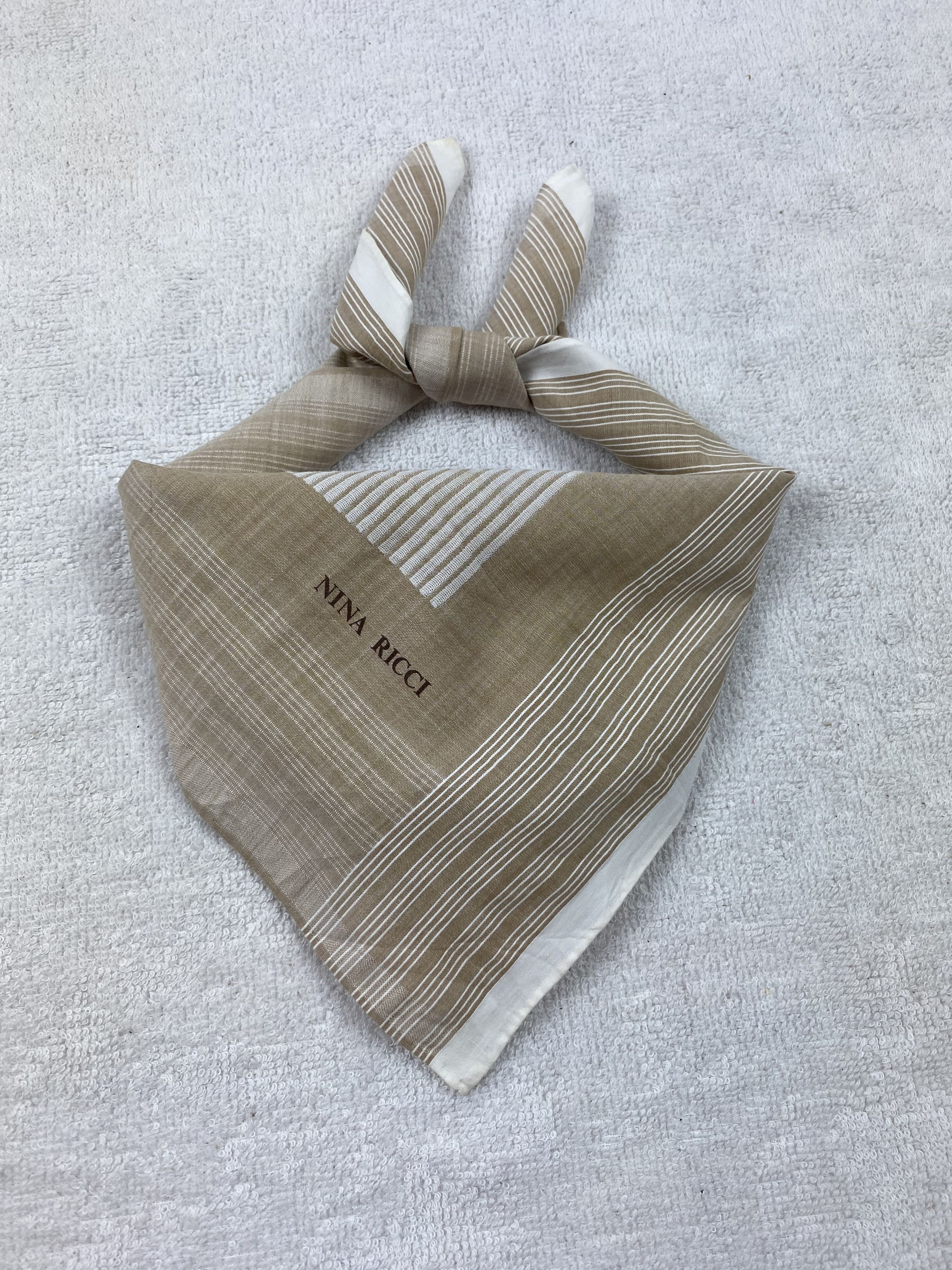 Nina Ricci × Vintage Nina Ricci Handkerchief / Bandana / Neckerchief Size ONE SIZE - 1 Thumbnail
