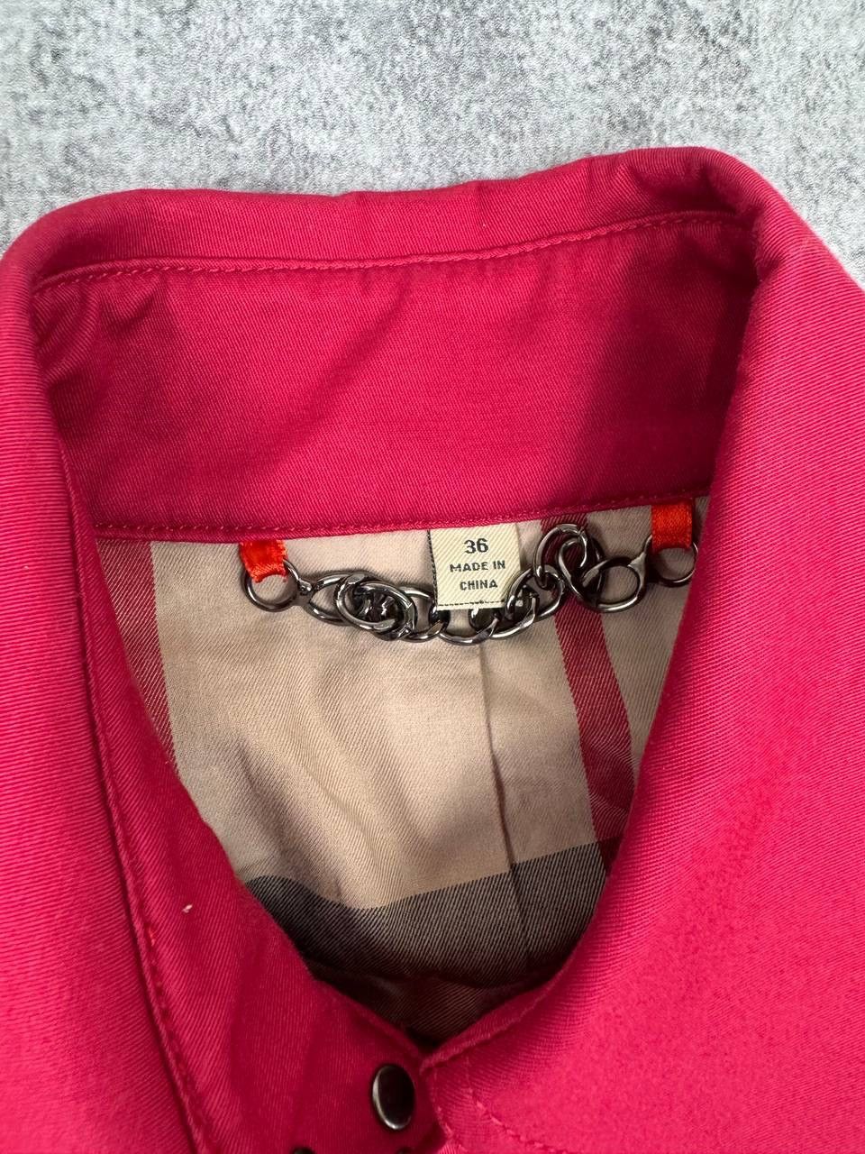 Burberry Burberry Women's Short Trench Coat Red Size S Size S / US 4 / IT 40 - 3 Thumbnail