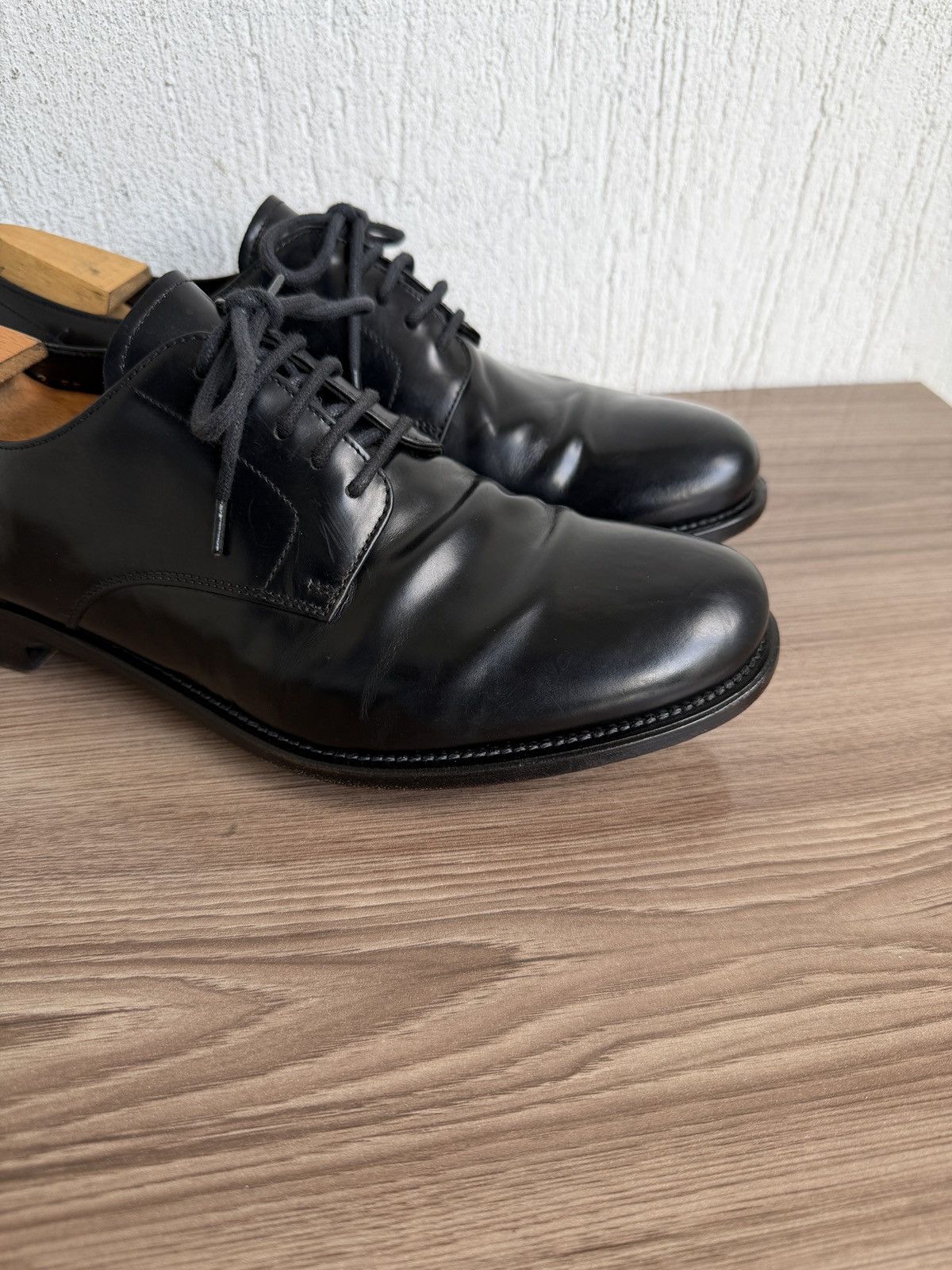 Prada Leather derby Size US 9.5 / EU 42-43 - 4 Thumbnail