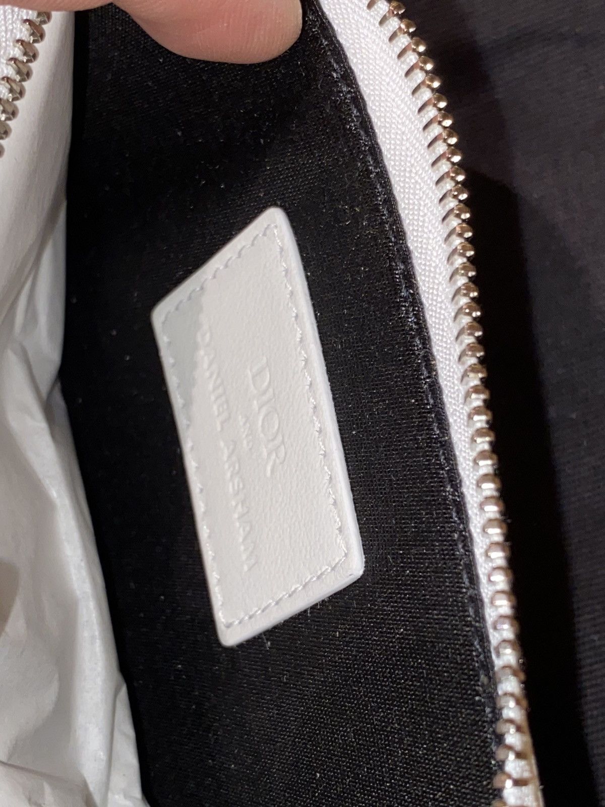 Daniel Arsham × Dior Dior x Daniel Arsham Leather Zipped Compact Wallet Size ONE SIZE - 6 Thumbnail