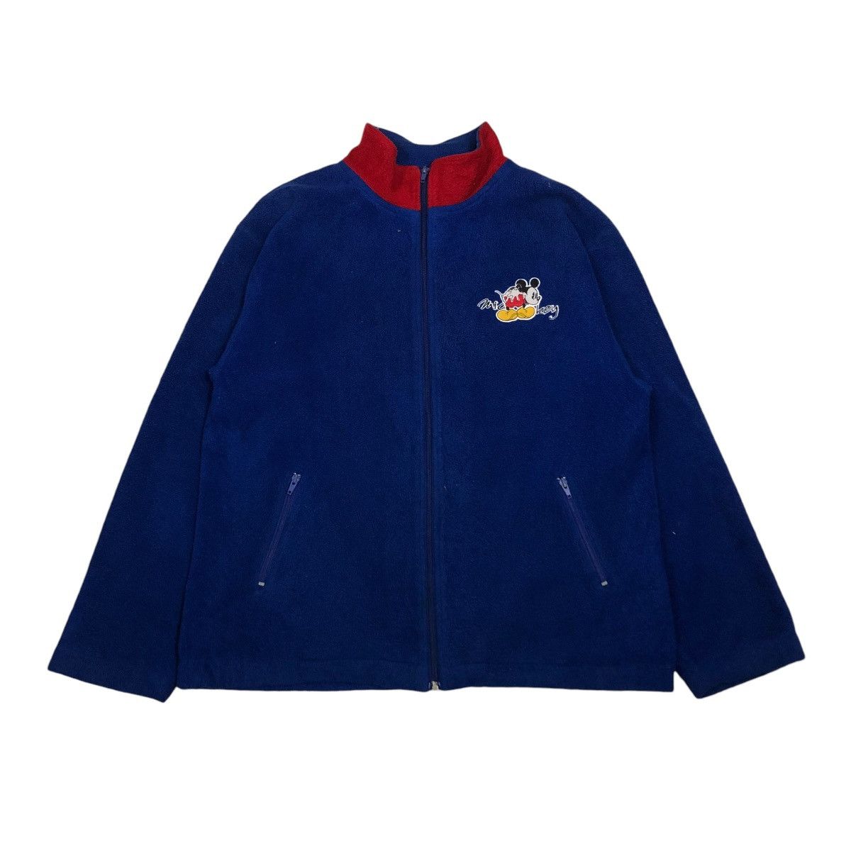 Cartoon Network 🔥VINTAGE FLEECE ZIPPER JACKET DISNEY MICKEY MOUSE Size US M / EU 48-50 / 2 - 2 Thumbnail