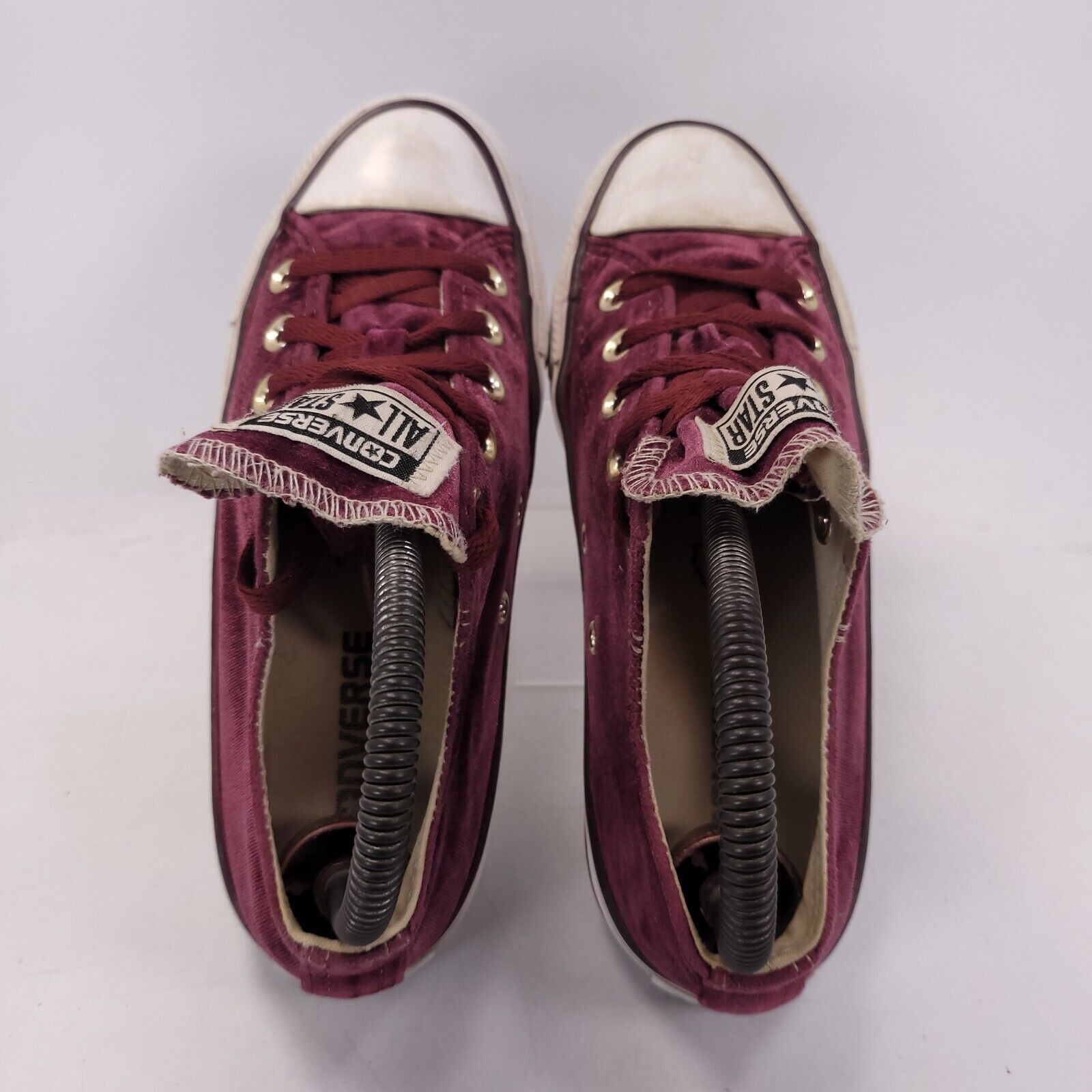 Converse Converse All Star Shoe Womens Size 6 160266C Maroon White Size US 6 / IT 36 - 4 Thumbnail