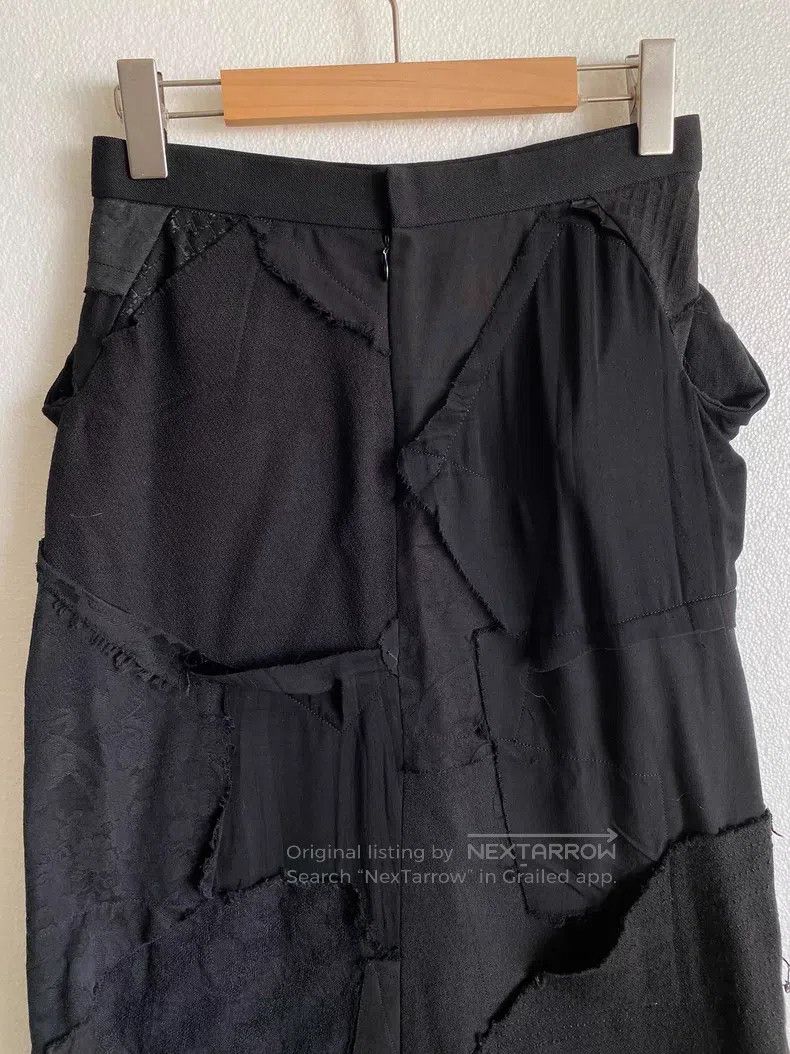 Junya Watanabe Junya Watanabe size M Mixed Material Patchwork Torn Destro Size 23" - 7 Thumbnail
