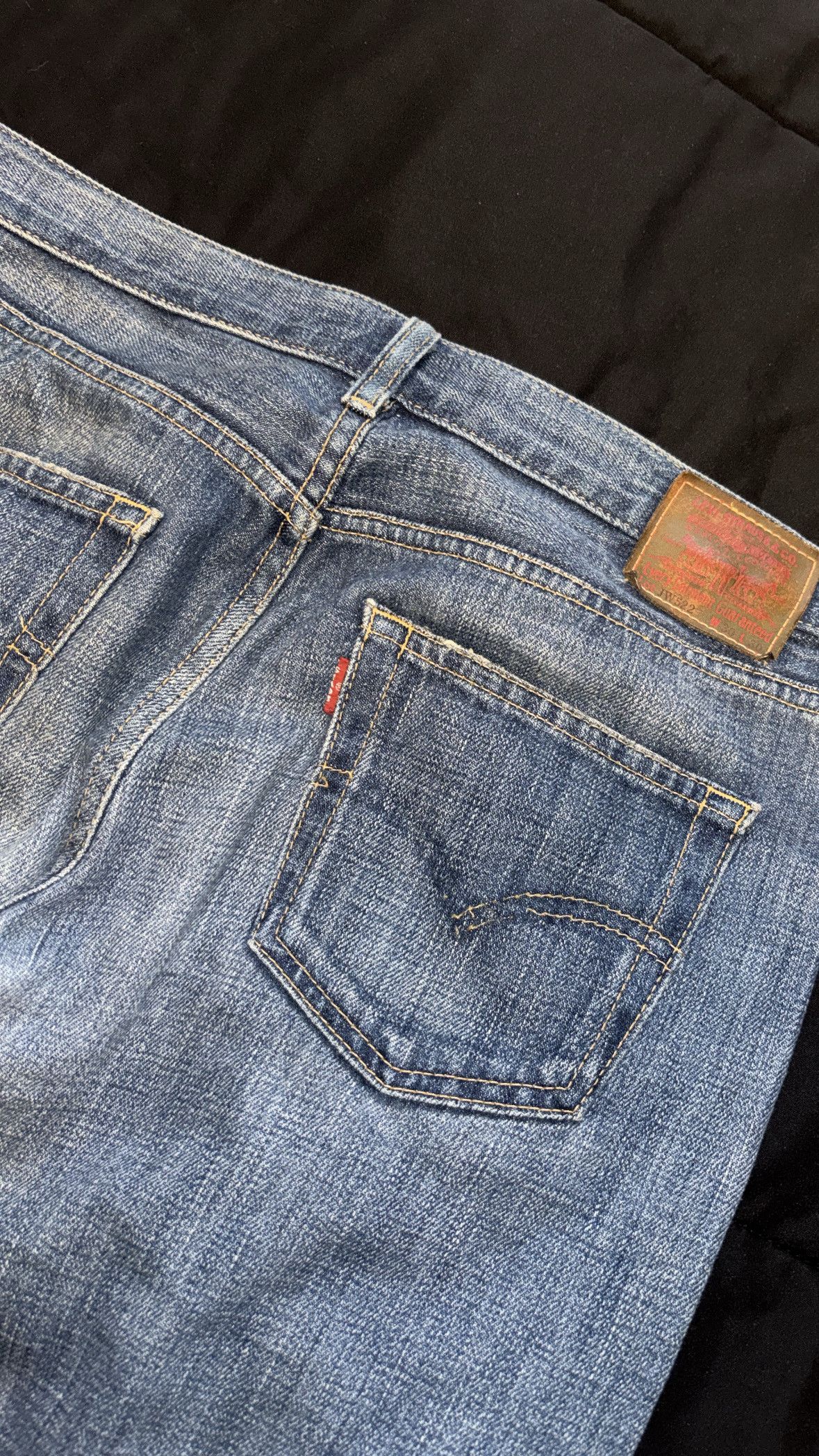 Junya Watanabe Junya Watanabe Levi’s Scandinavian Norway Flag Denim (2005) Size US 29 - 4 Thumbnail
